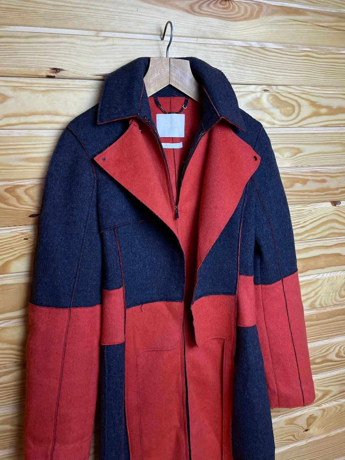 Hugo Boss RARE Hugo Boss Women Wool Coat Size S Runway Edition Size S / US 4 / IT 40 - 4 Thumbnail