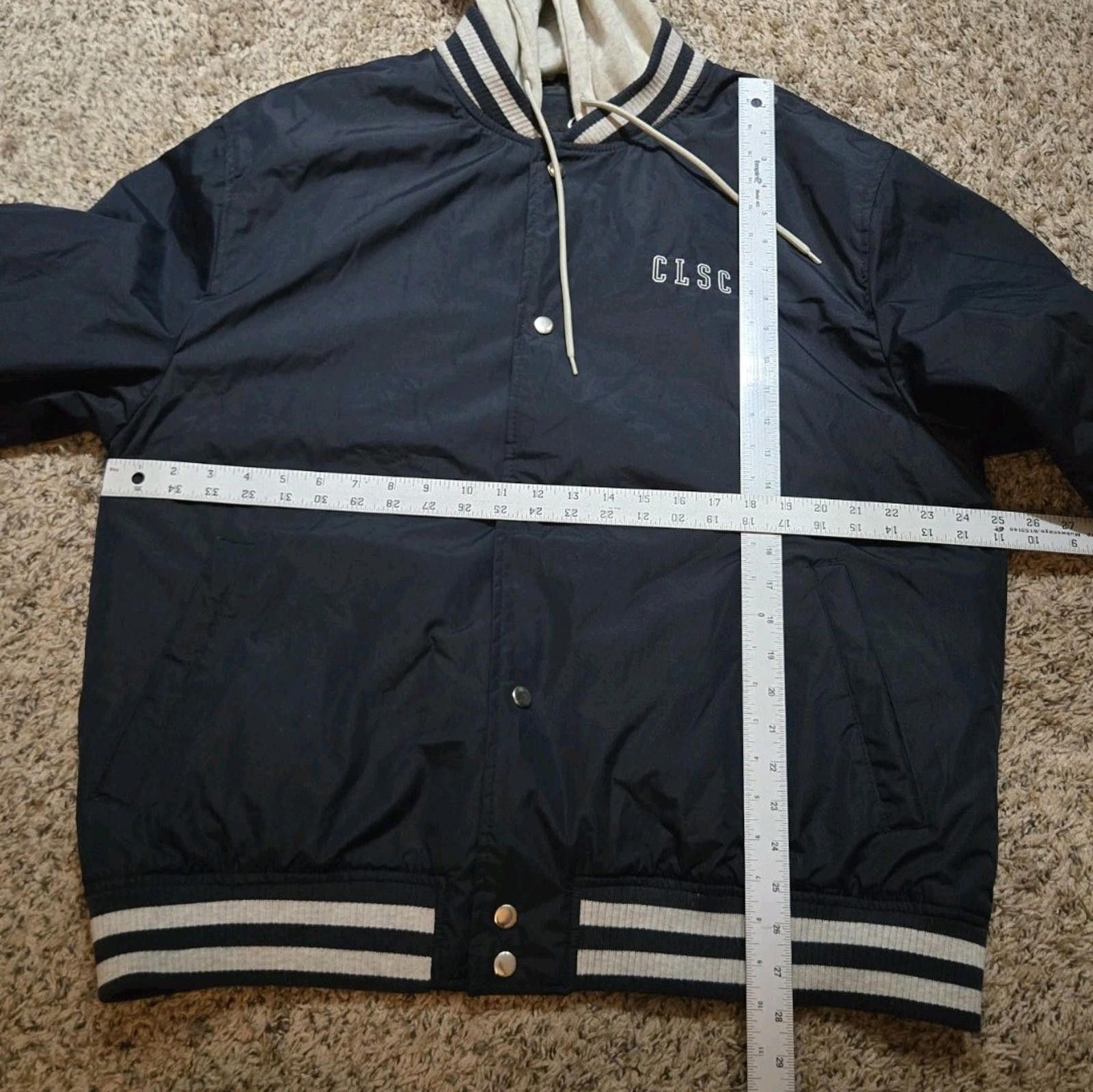 Other CLSC Life Streetwear Jacket Coat Navy Blue Gray Letterman Size US XL / EU 56 / 4 - 11 Thumbnail