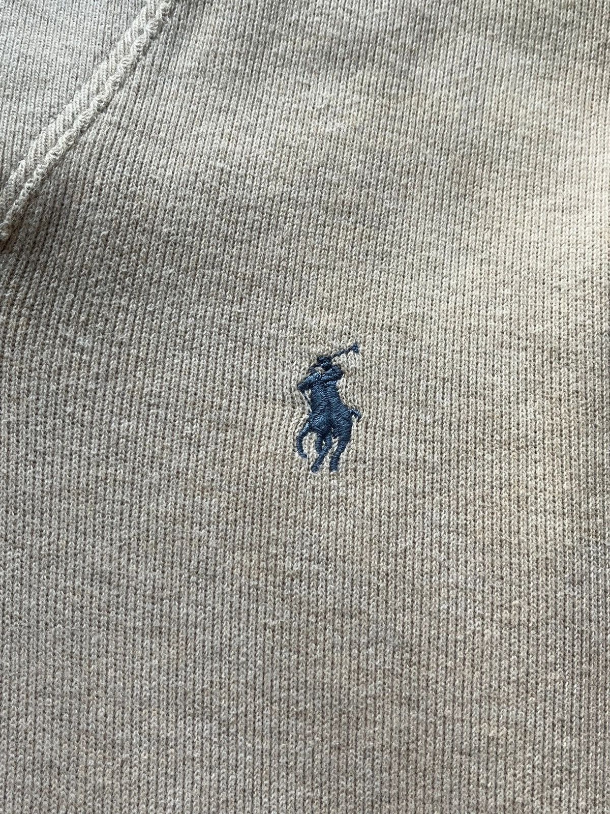 Polo Ralph Lauren Polo Ralph Lauren Sz L Small Pony Beige Sweatshirt Size US L / EU 52-54 / 3 - 3 Thumbnail