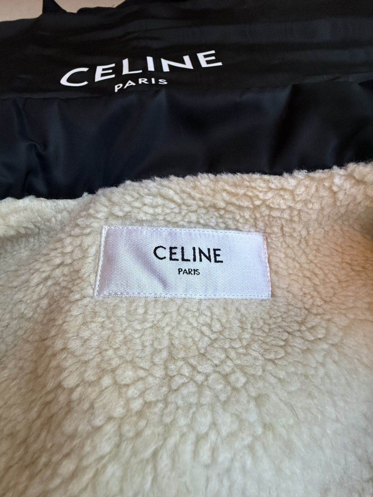 Celine $2.5k Celine coaches jacket C logo shearling lined jacket 50 Size US L / EU 52-54 / 3 - 22 Thumbnail