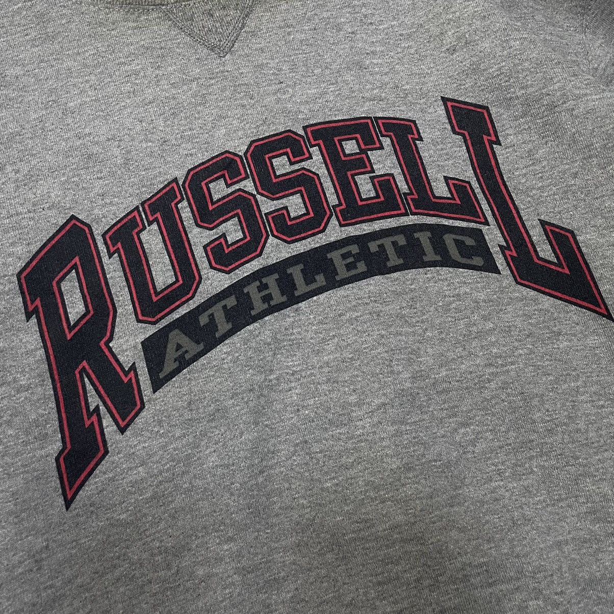 Russell Athletic × Vintage Vintage 1990s Russell Athletics Big Spellout Sweatshirt Size US M / EU 48-50 / 2 - 2 Thumbnail