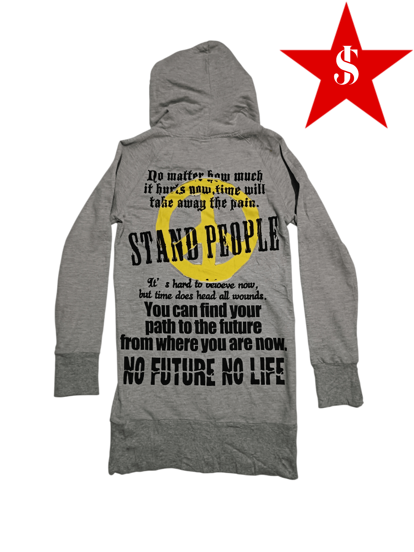 Japanese Brand Japanese Brand Sweater Zip Up Hoodie Leopard Poem Size M / US 6-8 / IT 42-44 - 1 Thumbnail