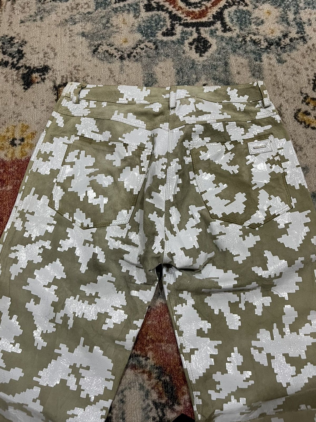 Fendi × Vintage Fendissime leather pants Size 28" / US 6 / IT 42 - 7 Thumbnail