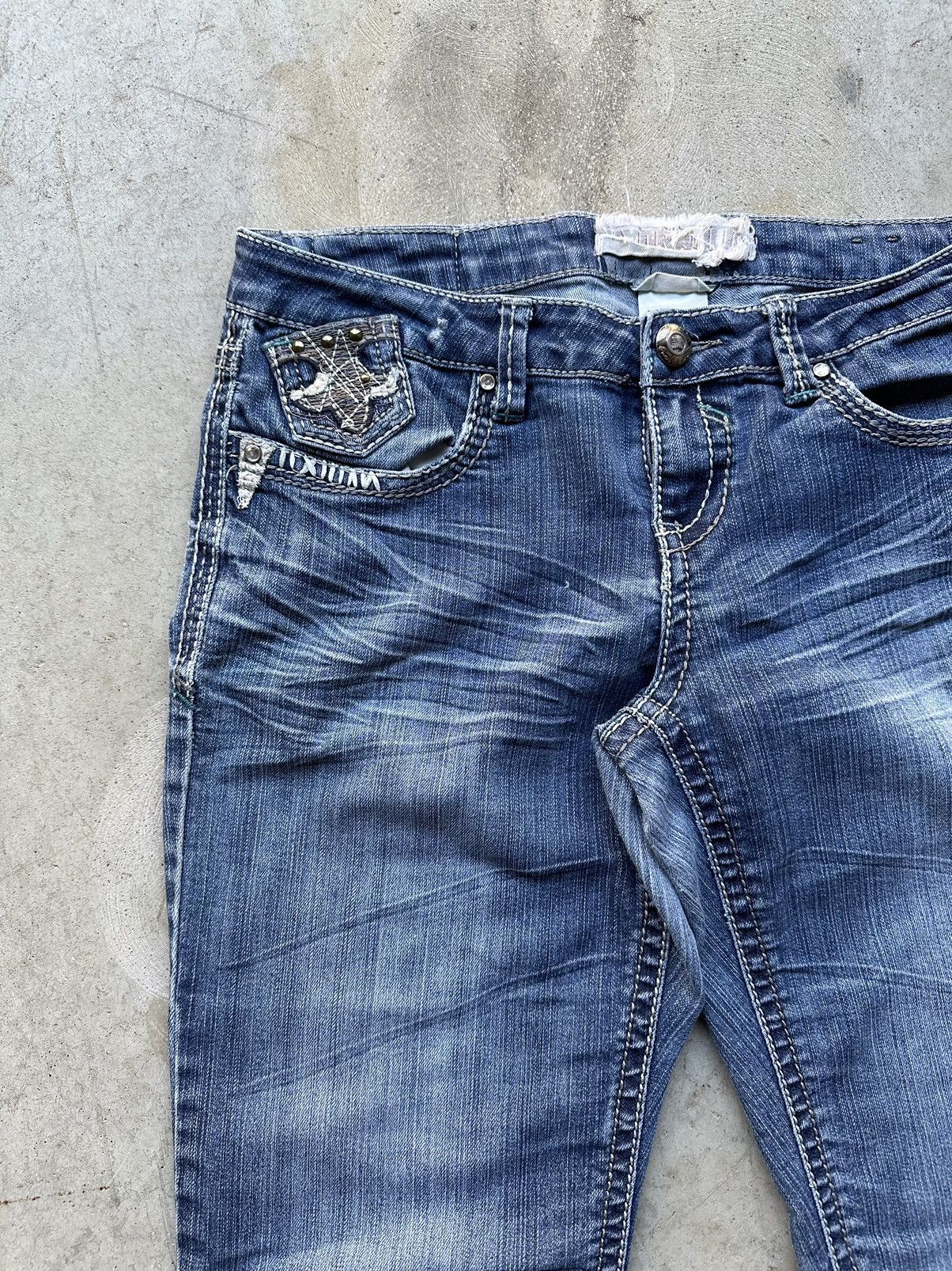 True Religion Y2K Vintage Hydraulic bootcut denim jeans Size 30" / US 8 / IT 44 - 3 Thumbnail