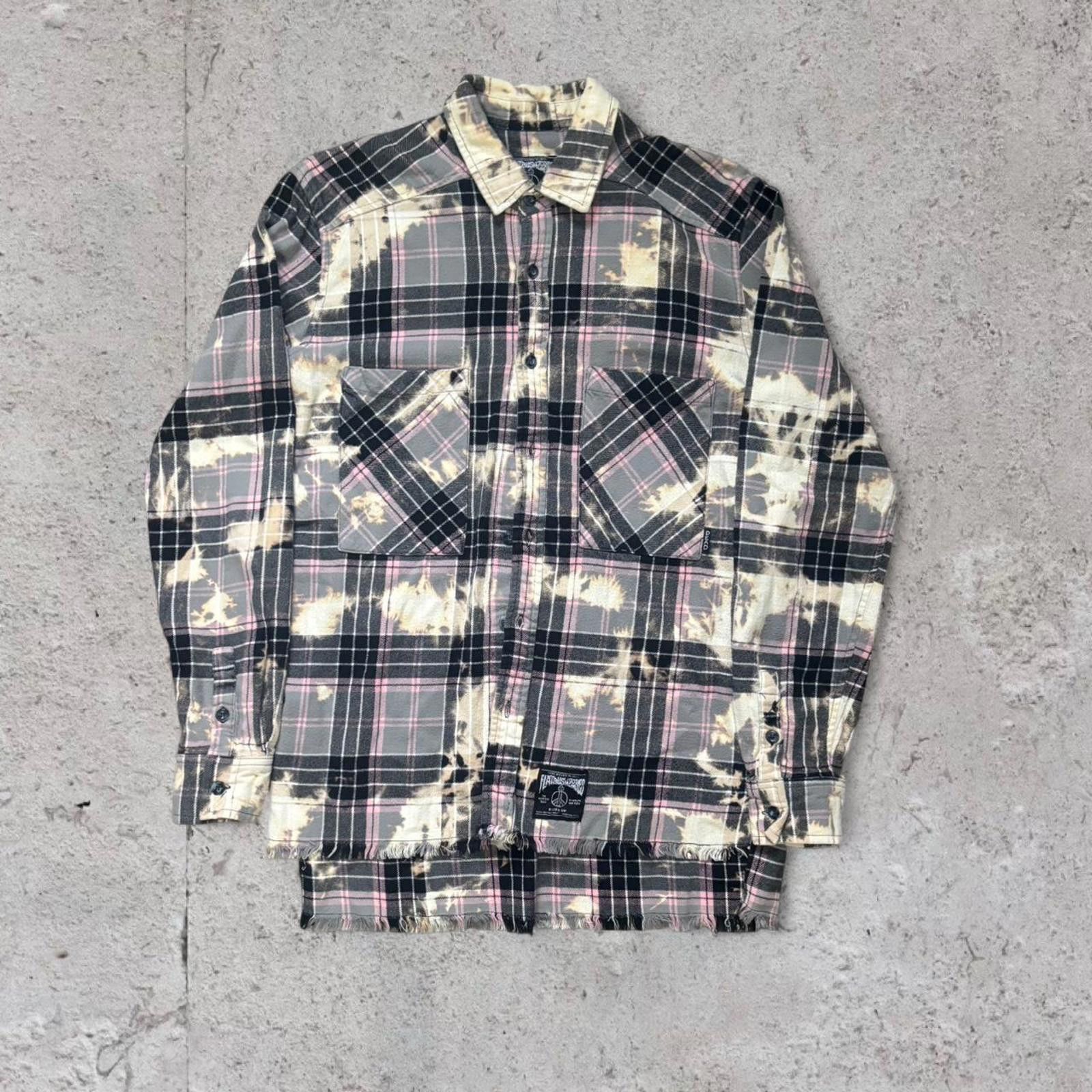 Other Flatbush Zombies RARE Flannel Shirt Distressed Look A$AP Mob Size US S / EU 44-46 / 1 - 1 Thumbnail