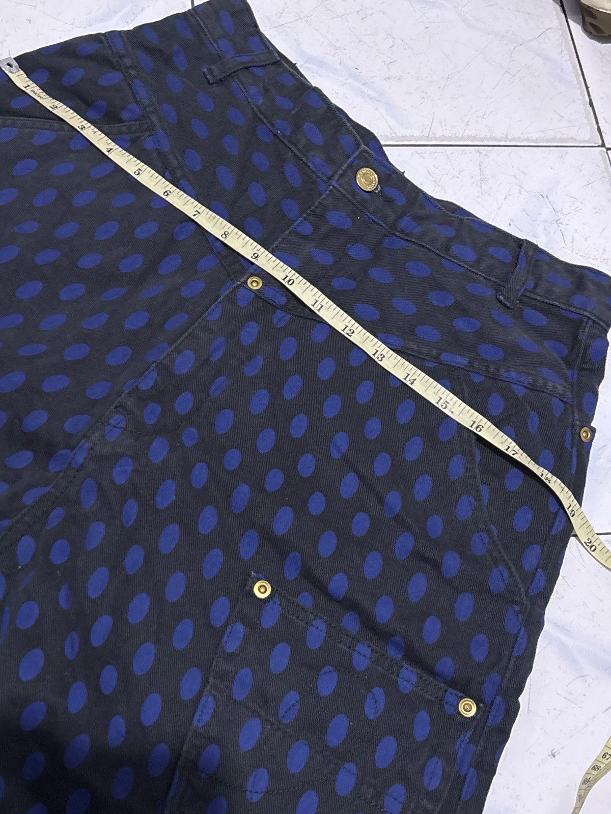 Issey Miyake 🔥Archival Mercibeaucoup Polka Dot Balloon Pants Size US 30 / EU 46 - 5 Thumbnail