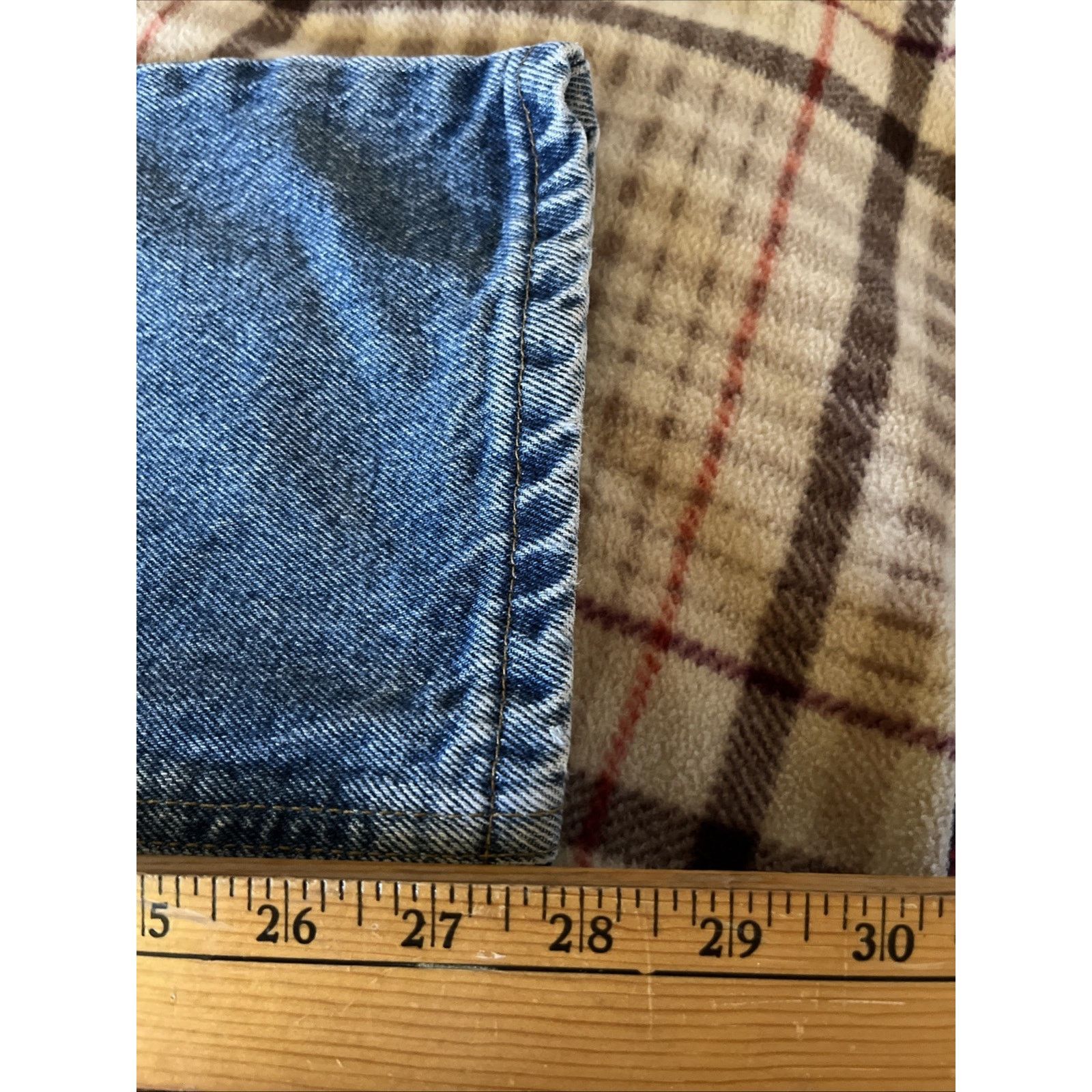Carhartt Carhartt Jeans Mens 40x28 Blue Relaxed Fit Denim Cotton Work Size US 40 / EU 56 - 7 Thumbnail