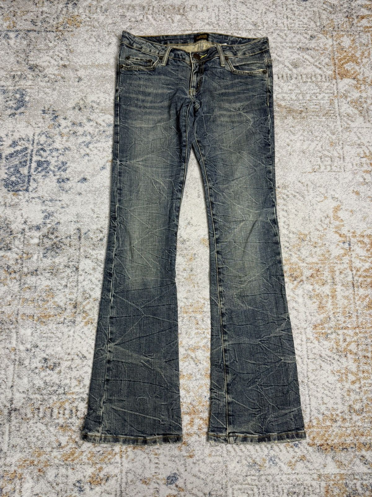 Tornado Mart Steer blue y2k ifsix style denim pants Size US 32 / EU 48 - 1 Thumbnail