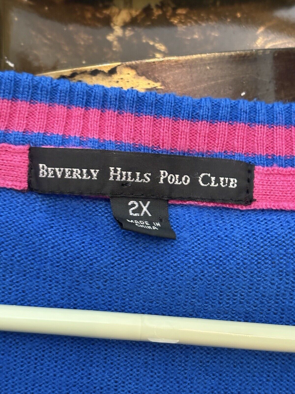 U.S. Polo Assn. Beverly Hills Polo Club Sweater 2XL Big Pony Blokette Size XXL / US 16-18 / IT 52-54 - 6 Thumbnail