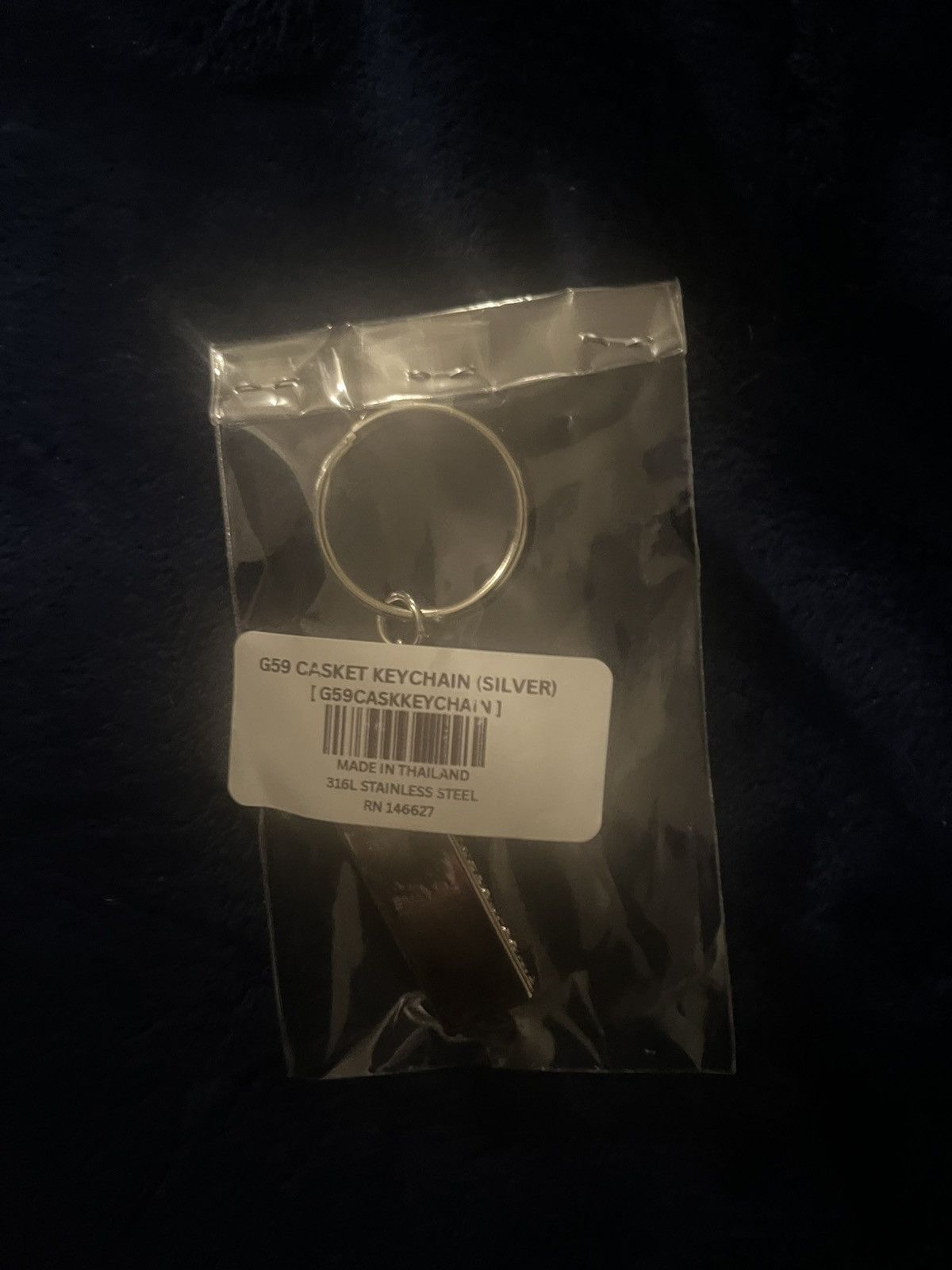 G59 Records Casket Keychain Size ONE SIZE - 3 Thumbnail
