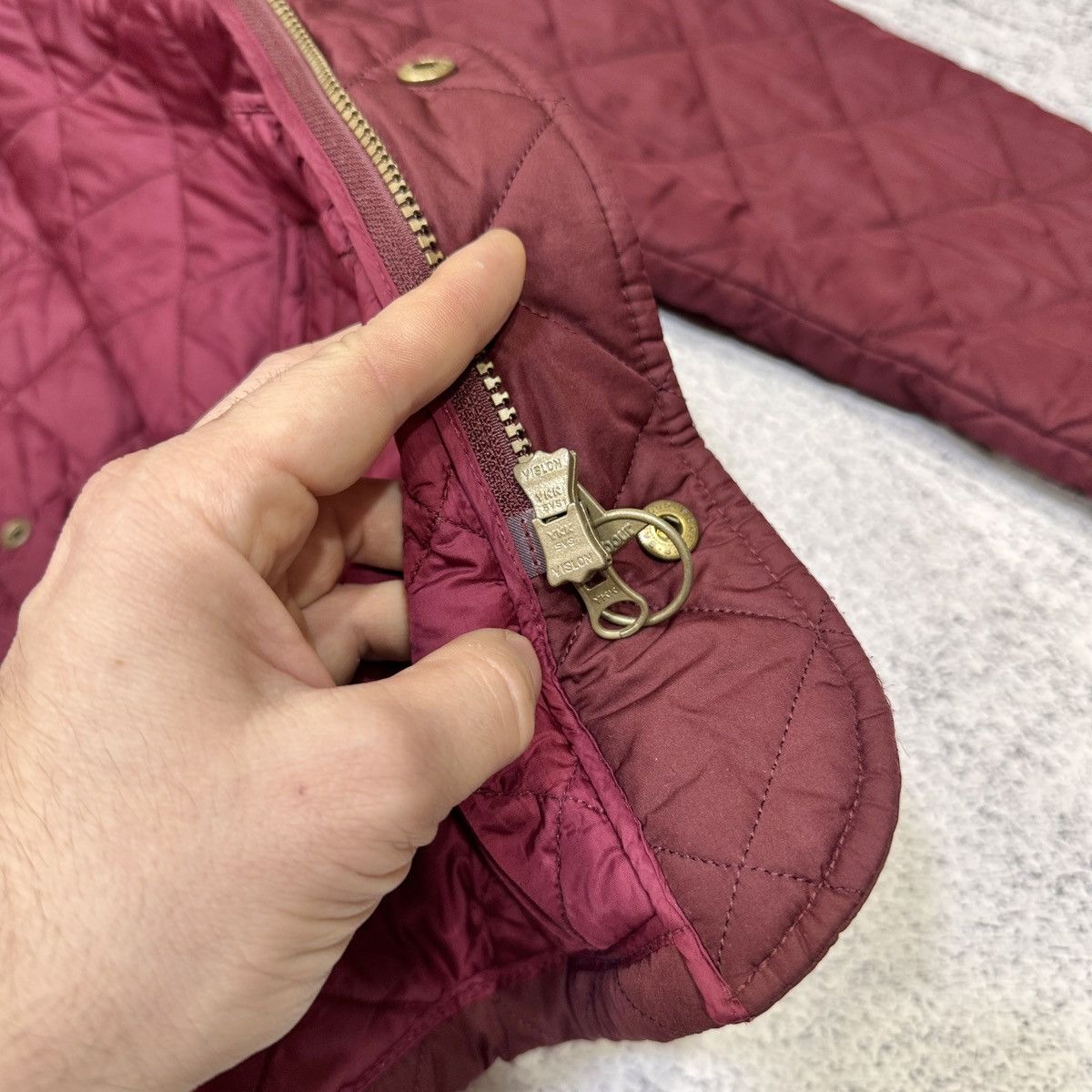 Barbour Barbour Chelsea Sportsquilt Burgundy M size Size US M / EU 48-50 / 2 - 11 Thumbnail