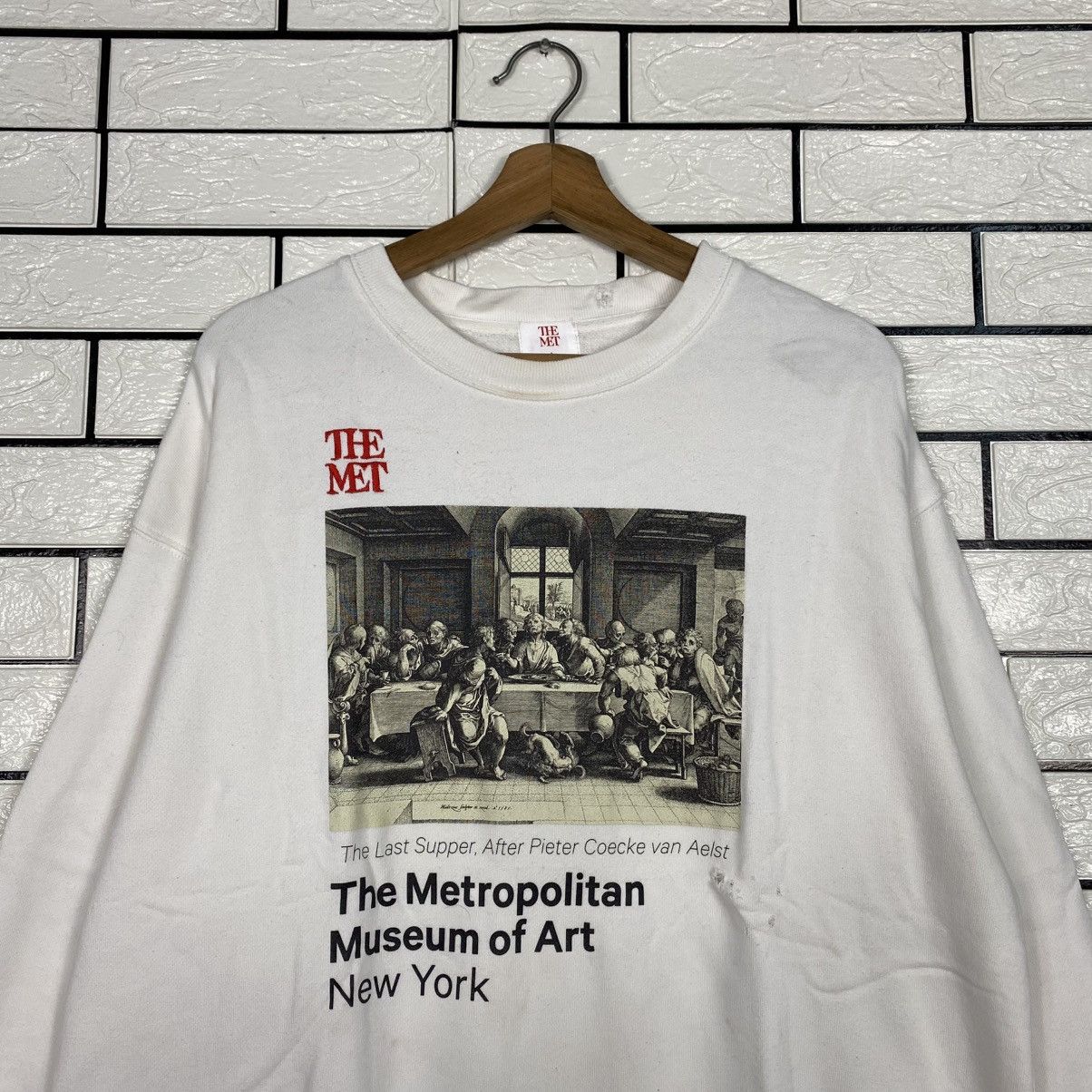 Japanese Brand 📌The Metropolitan Museum of Art New York Sweatshirt Size US L / EU 52-54 / 3 - 4 Thumbnail
