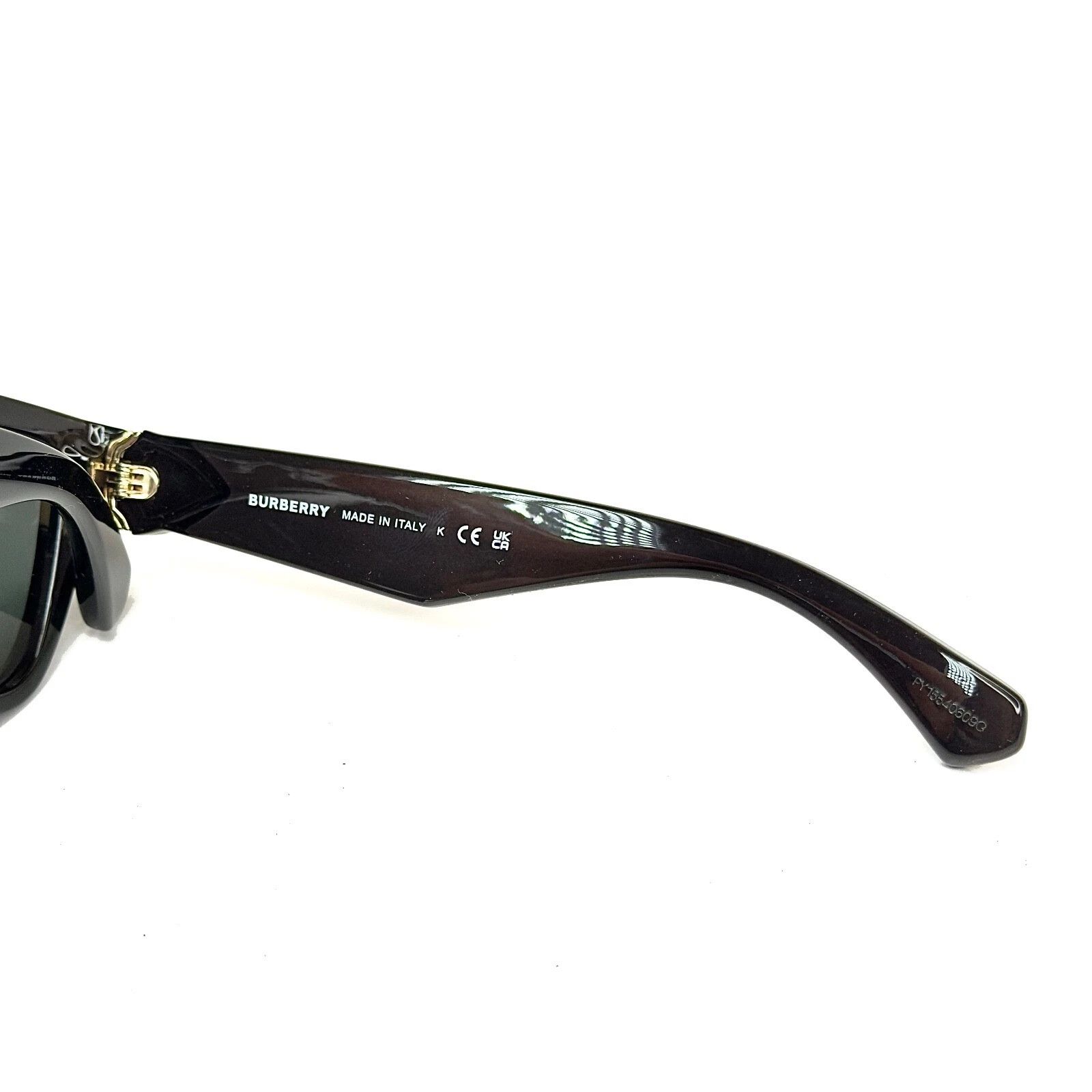 Burberry BURBERRY BE4445U 4445 Black Pilot Designer Sunglasses Size ONE SIZE - 2 Thumbnail