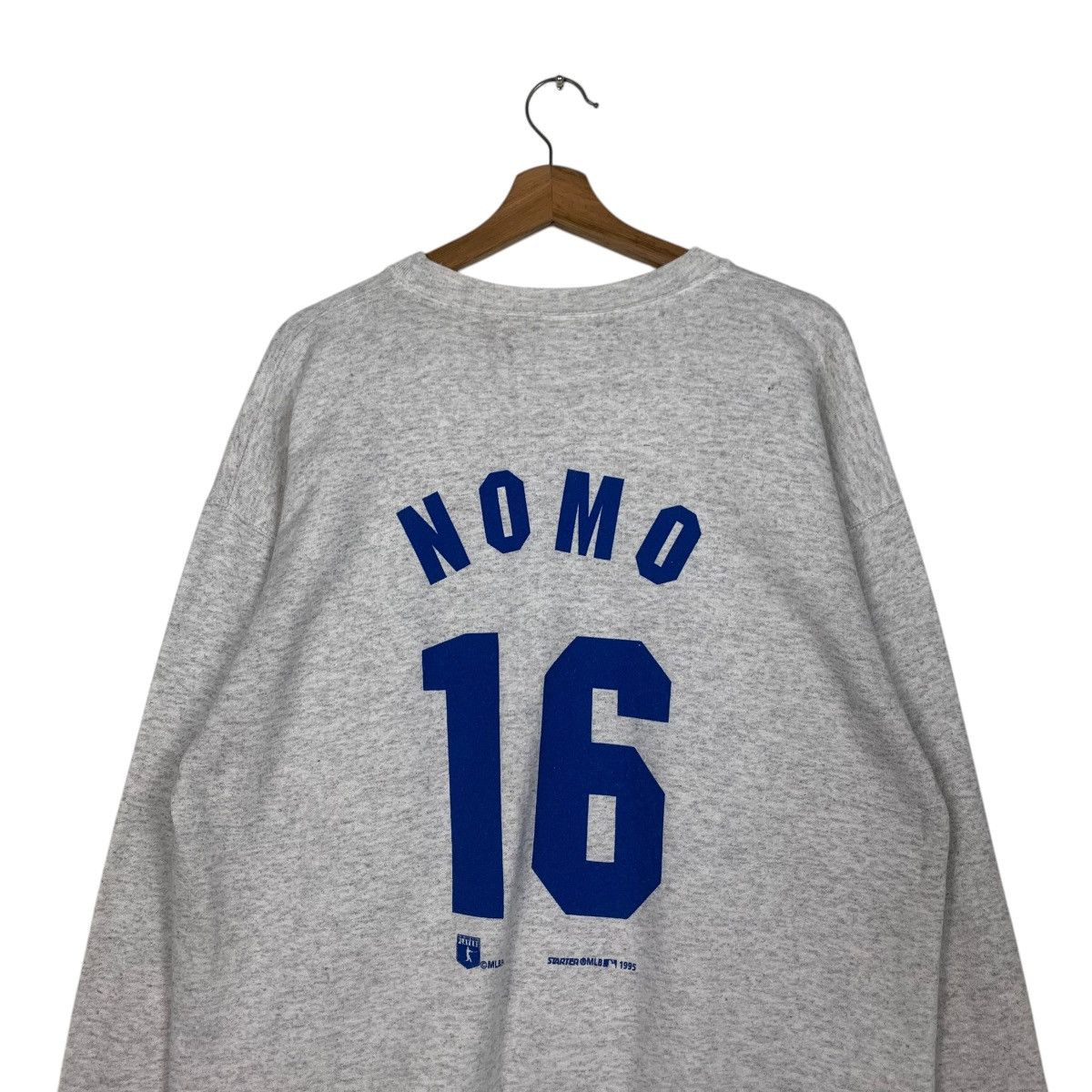 Other Vintage 95s DODGERS NOMO 16 Sweatshirt Starter MLB #2021-C88 Size US L / EU 52-54 / 3 - 12 Thumbnail