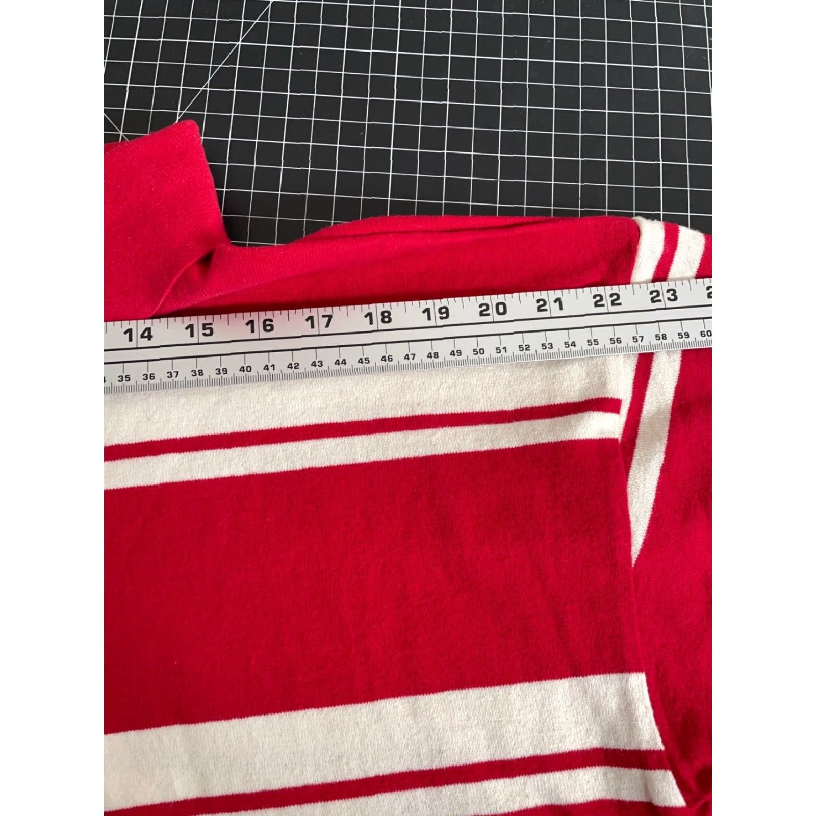 Vintage VINTAGE L.L. Bean Polo Shirt Men's Shirt Adult Large Red White Striped 90s Preppy USA Made Size US L / EU 52-54 / 3 - 7 Thumbnail