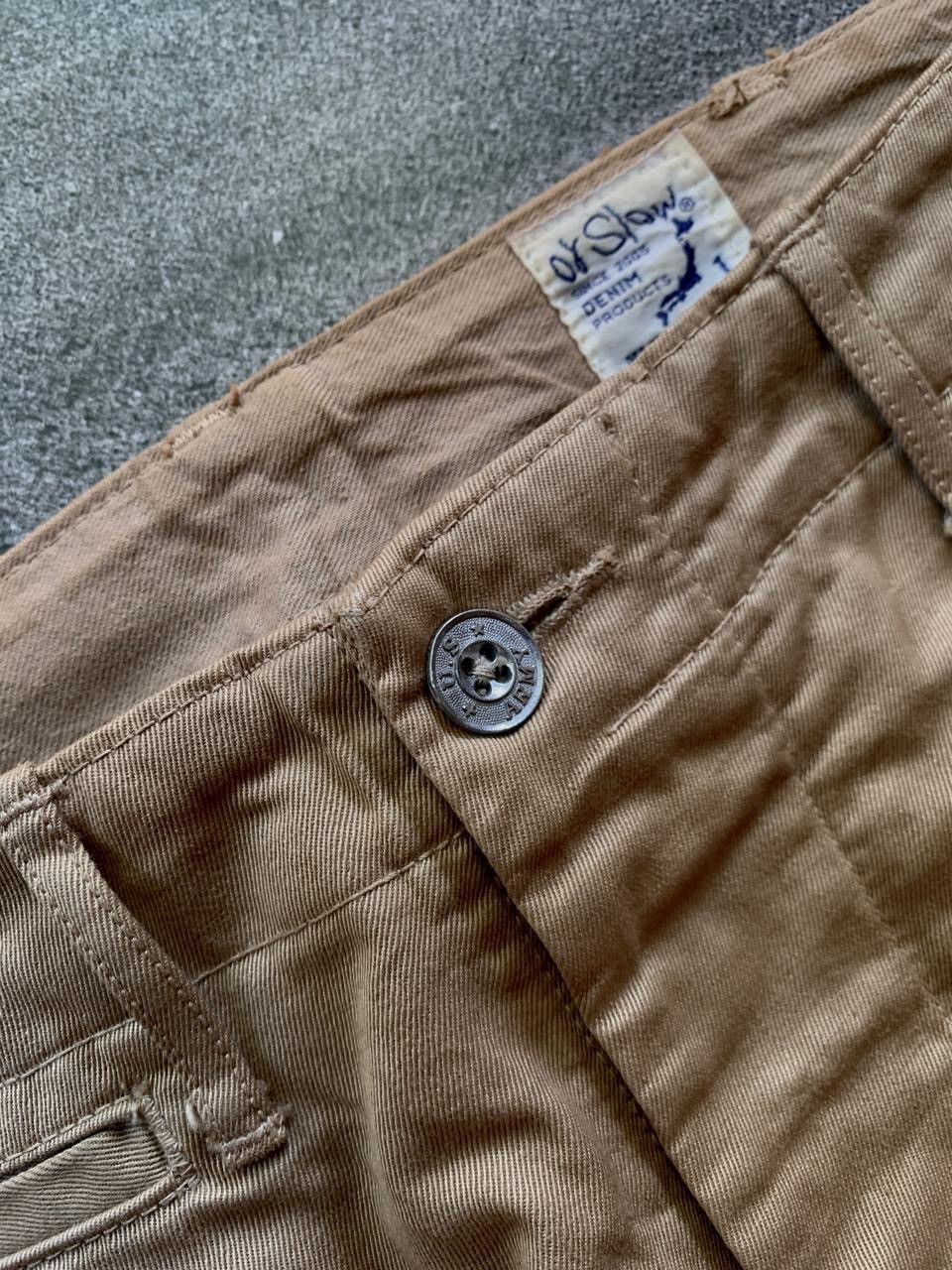 Orslow FREE TAX! Buckle Back Work Pants Size US 31 - 7 Thumbnail