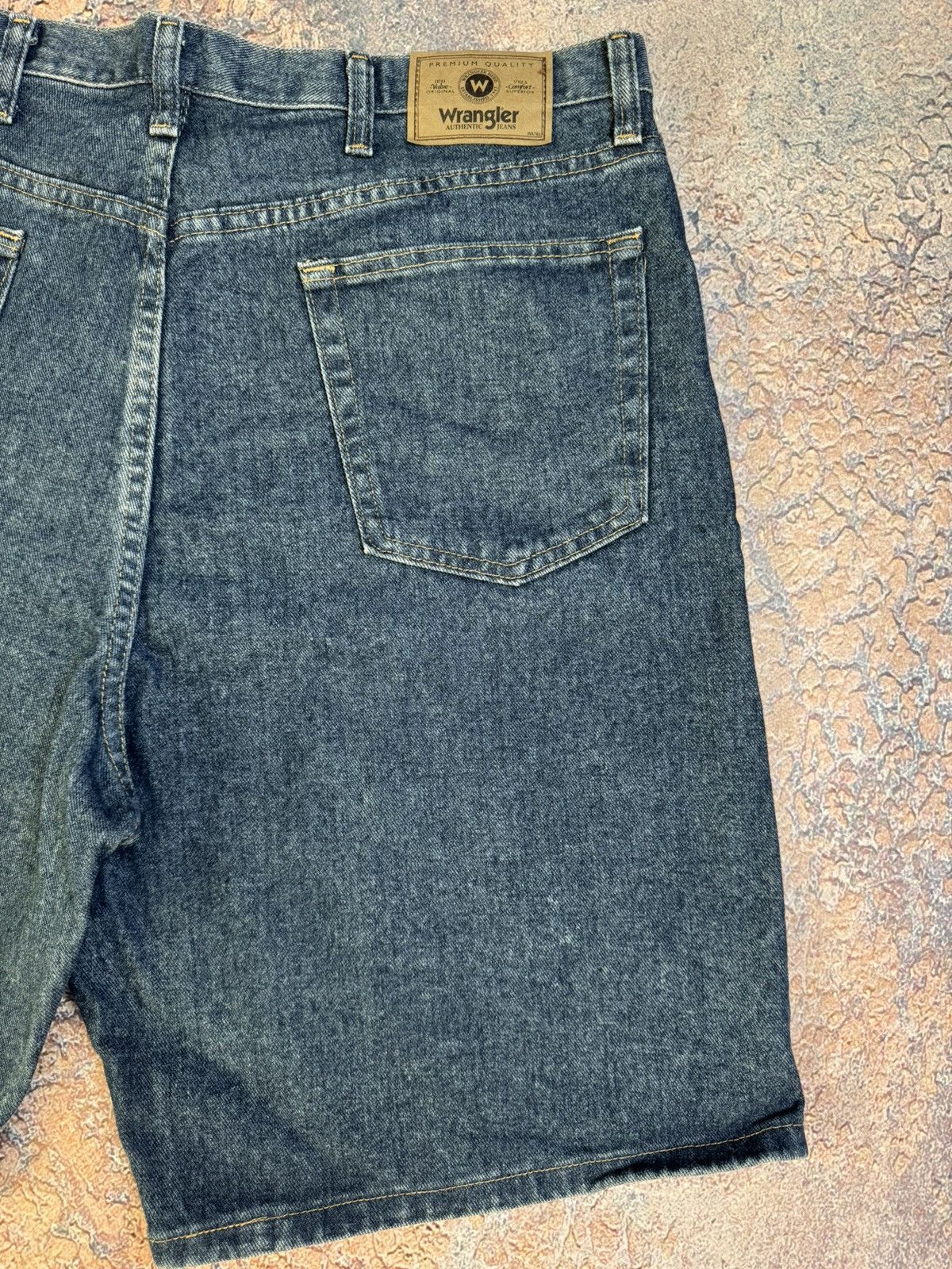 Vintage × Wrangler Vintage Y2K Wrangler Jorts Jean Essential Shorts Size US 36 / EU 52 - 5 Thumbnail