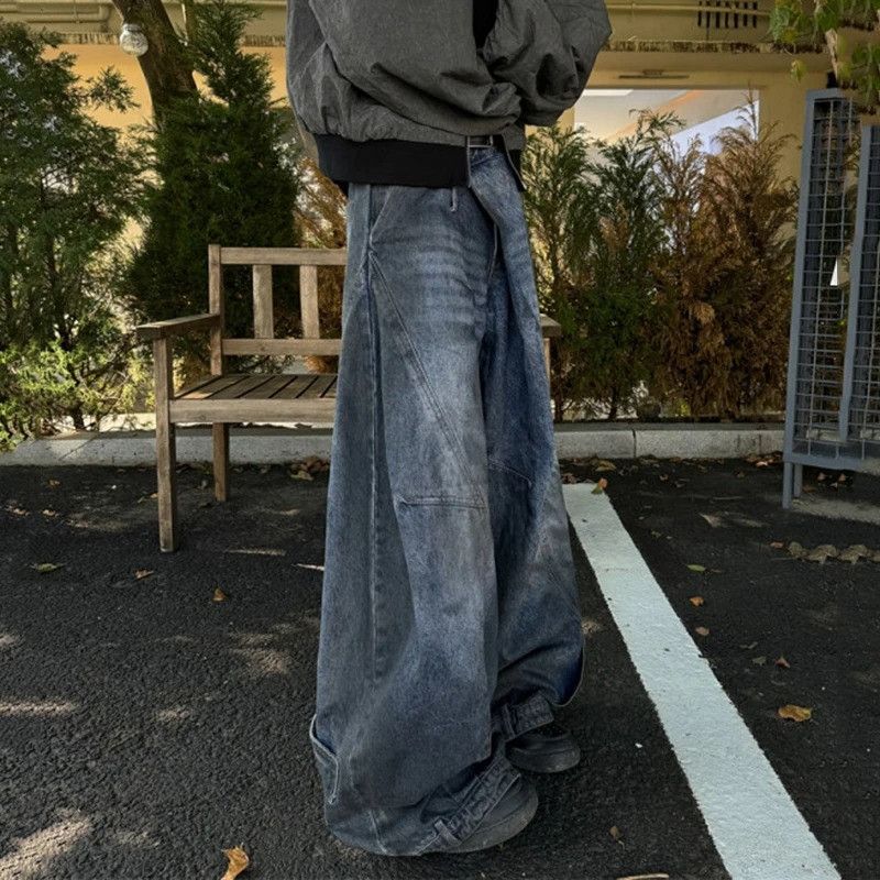 Jean Reverse Waist Jeans Size US 32 / EU 48 - 5 Thumbnail