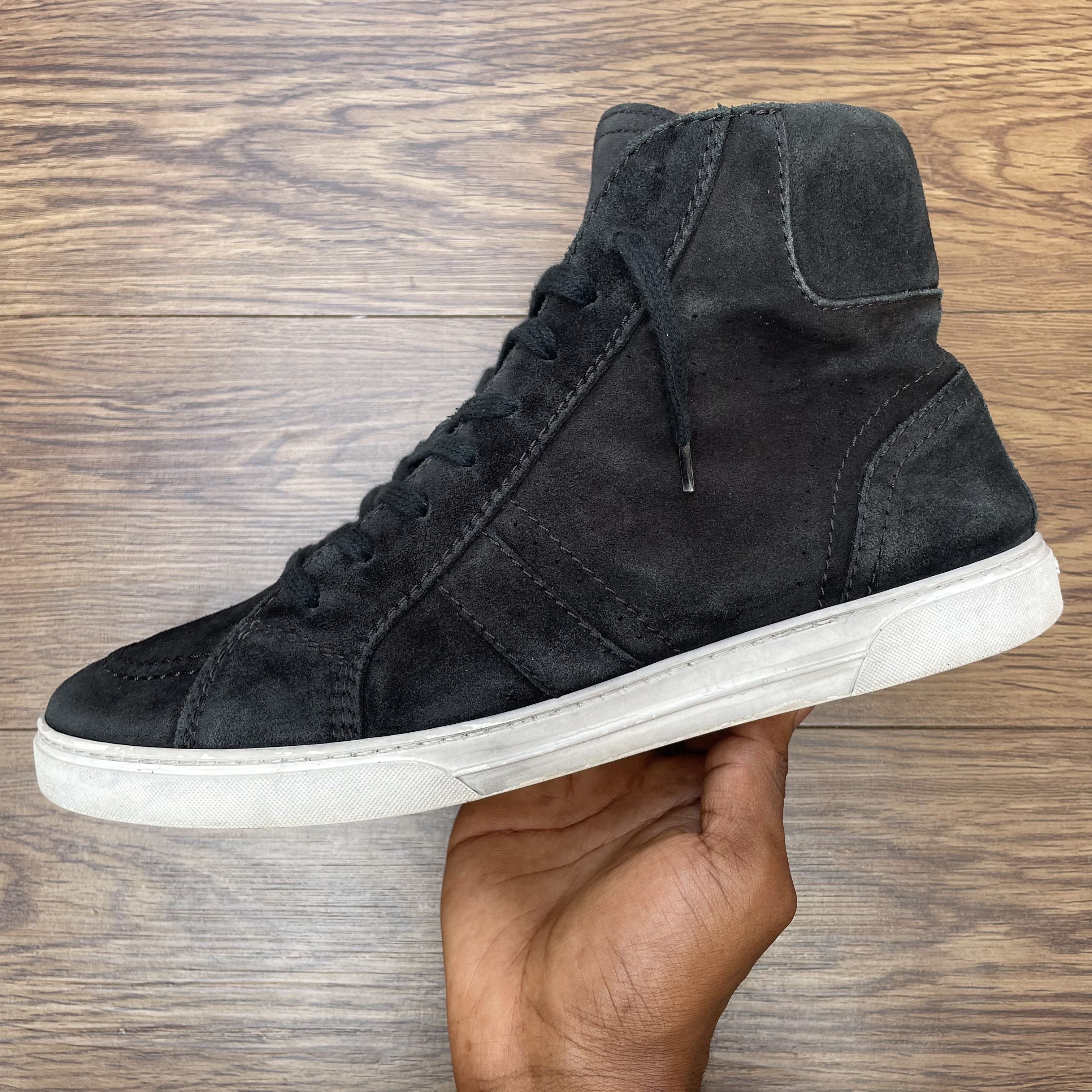 Saint Laurent Paris Saint Laurent Joe High Top Sneaker Size US 12 / EU 45 - 5 Thumbnail