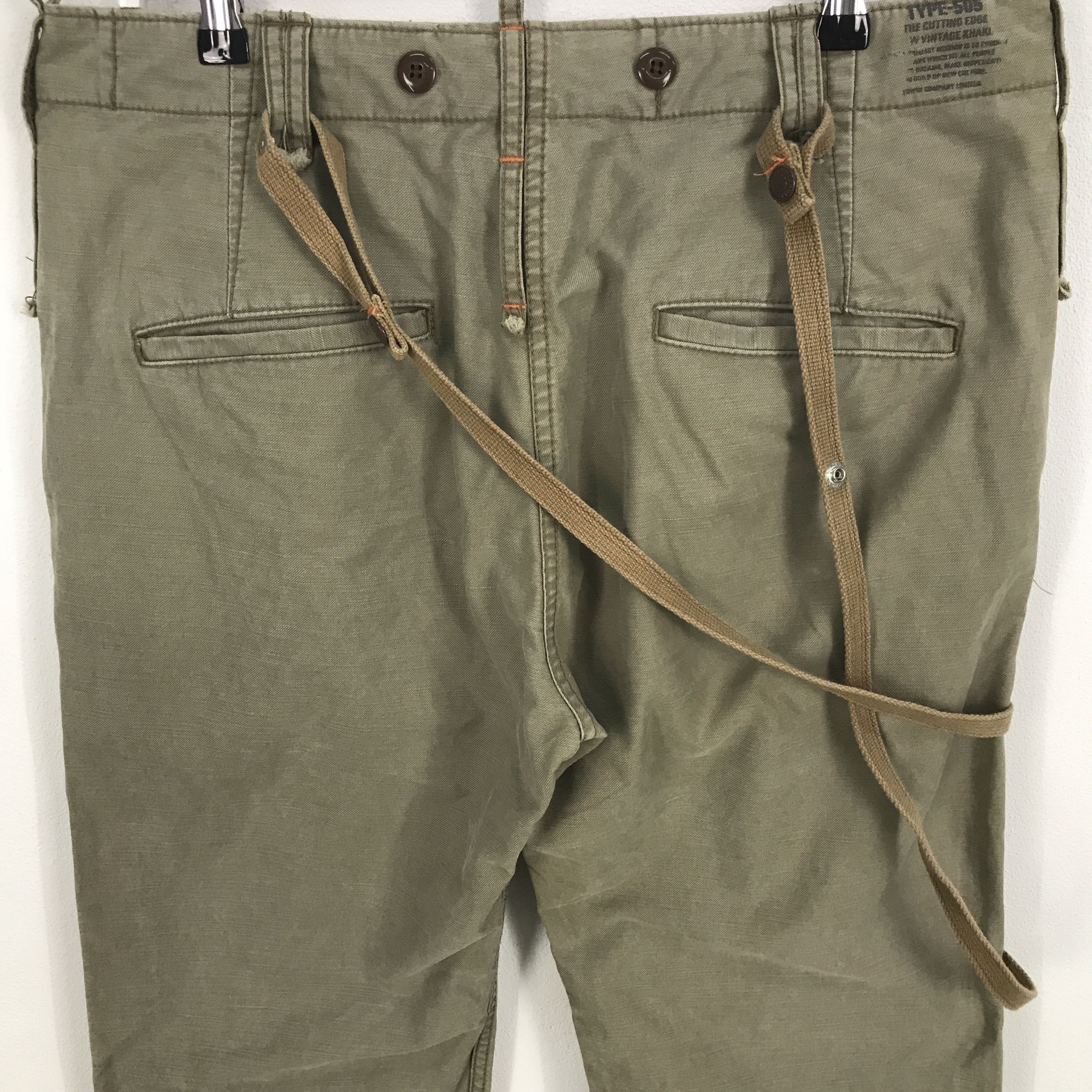 Edwin Rare Edwin Japan 505 khaki Brown Bootcut pants Size US 32 / EU 48 - 5 Thumbnail