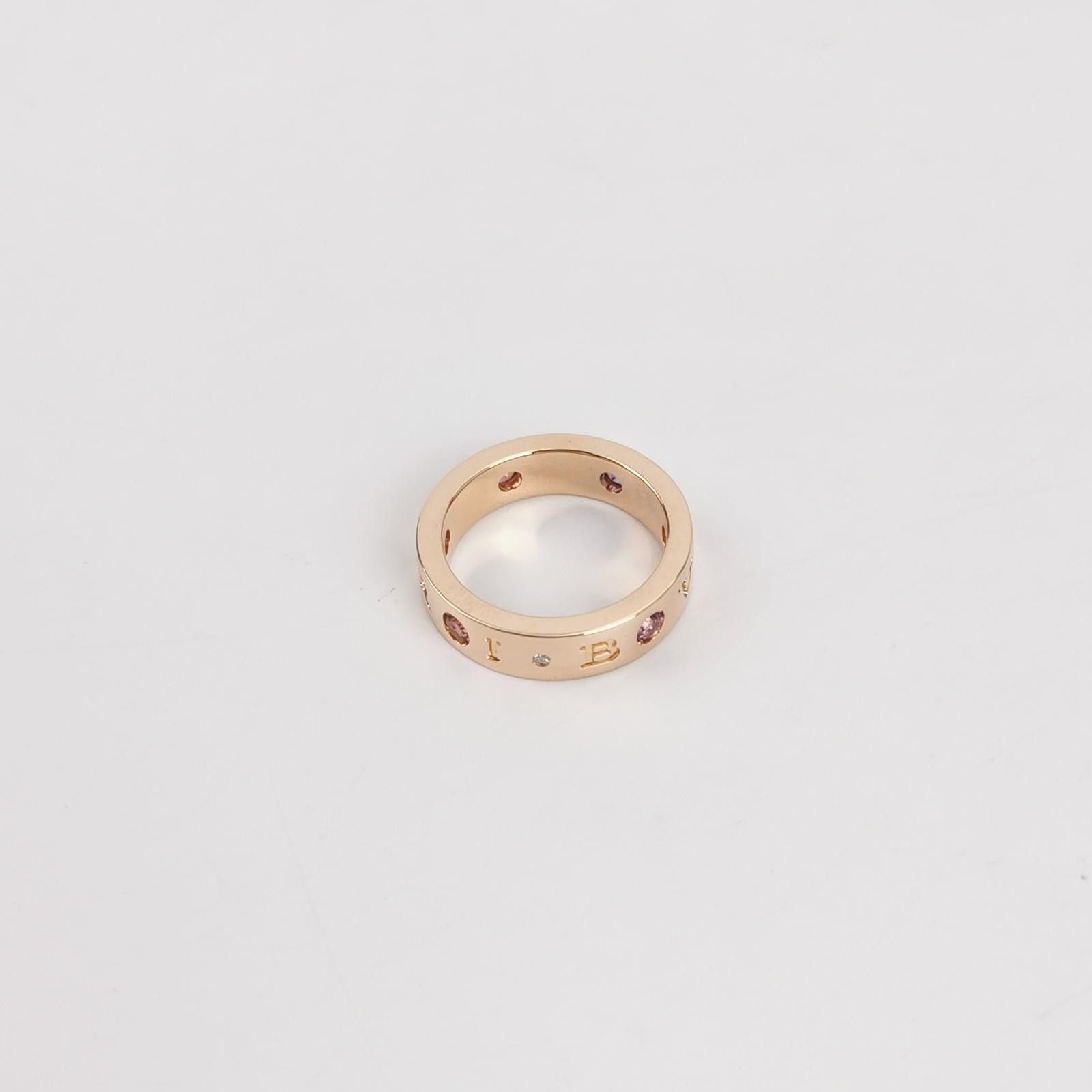 Bvlgari Bvlgari Bvlgari Bvlgari 18K rose gold diamond gemstone doub Size ONE SIZE - 2 Thumbnail