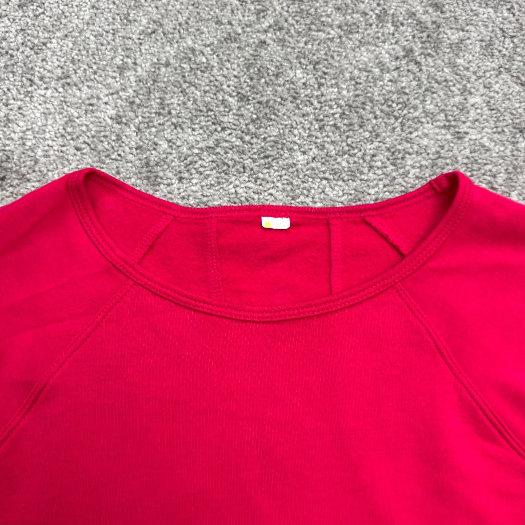 Vintage Zella Pullover Sweatshirt Womens Small Pink Crew Neck Thumbholes Active Stretch Shirt Size S / US 4 / IT 40 - 3 Thumbnail