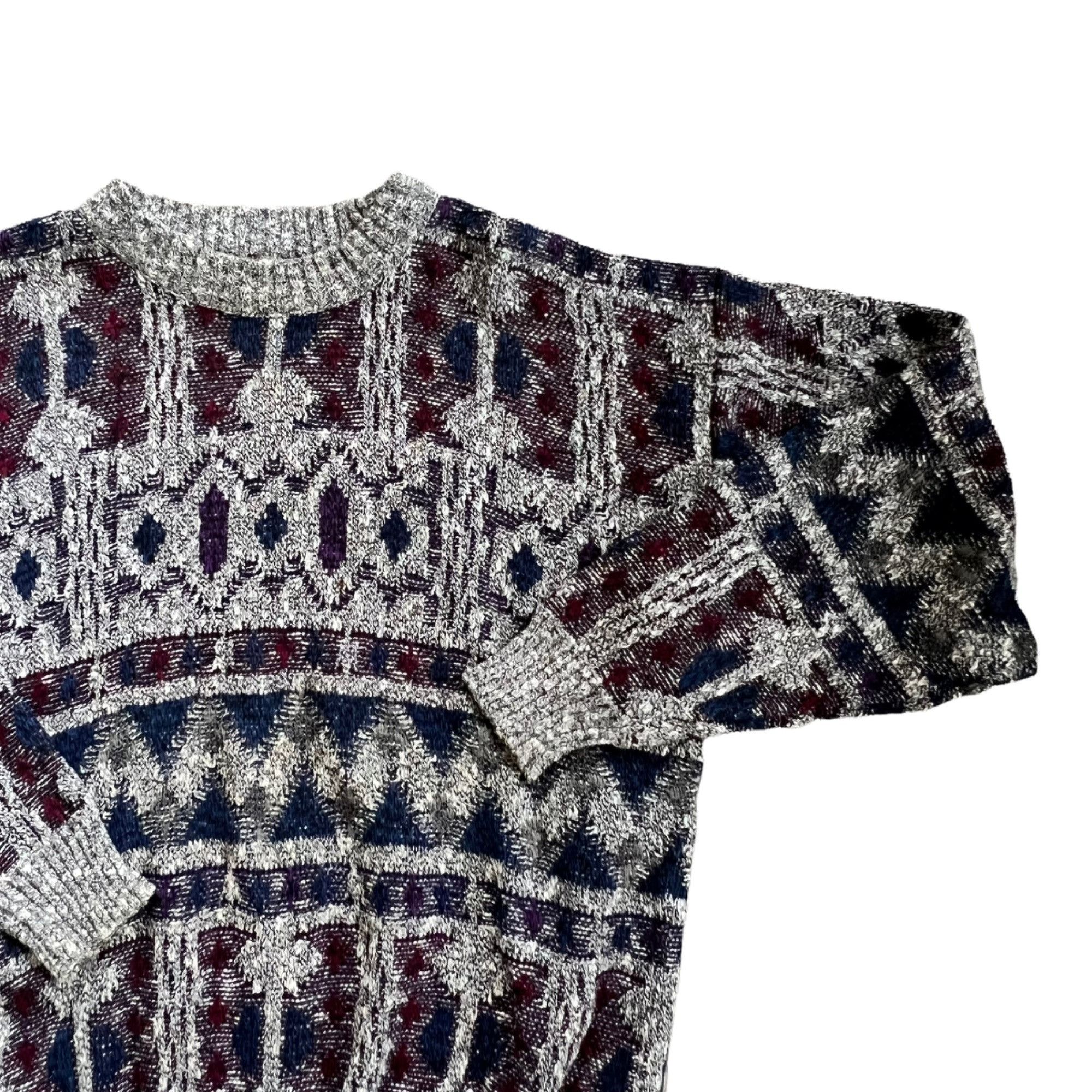Vintage Vintage Method Chunky Knit Novelty Sweater M Size US M / EU 48-50 / 2 - 5 Thumbnail