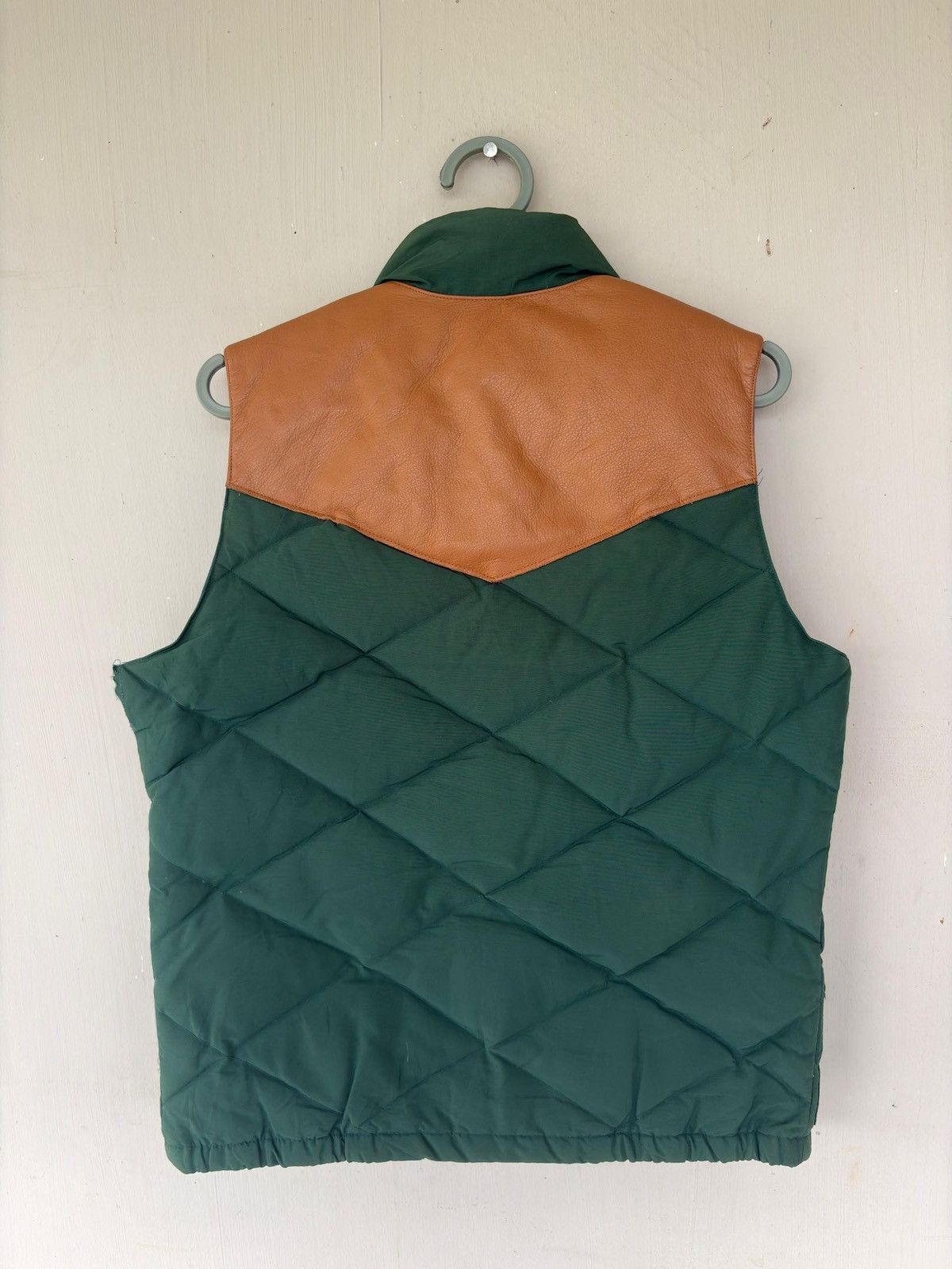 Pherrow's Vtg Pherrow’s Quilted Puffer Vest Leather Trimmed Design Size US S / EU 44-46 / 1 - 4 Thumbnail