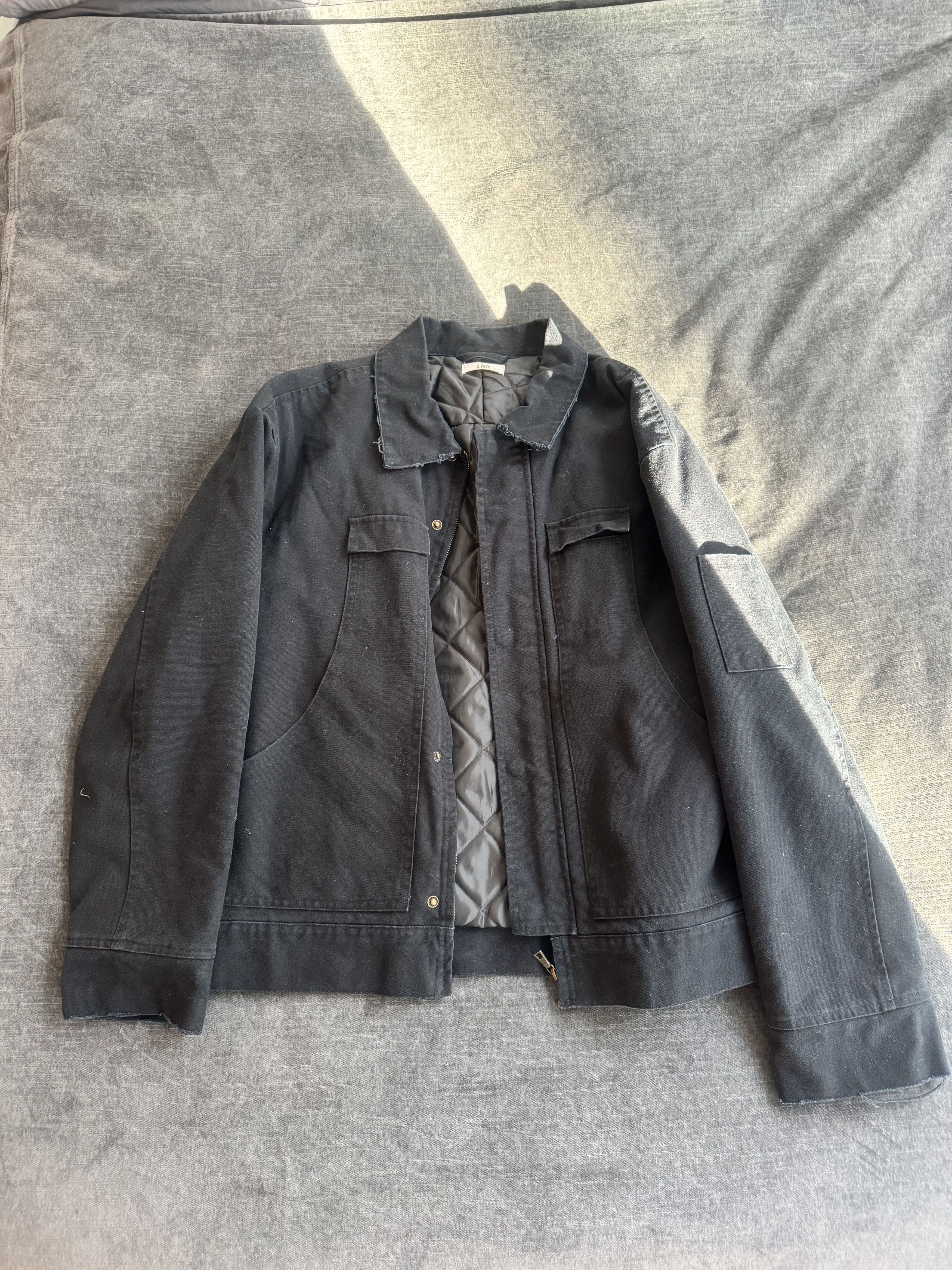 Ojardorf 4 Pocket Canvas Work Jacket (vintage black) Size US M / EU 48-50 / 2 - 2 Thumbnail