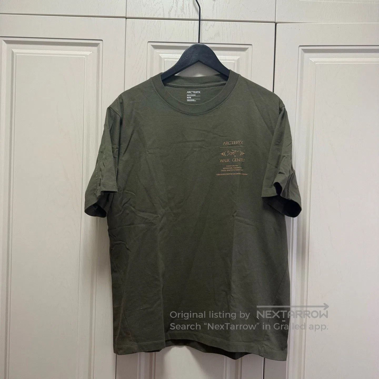 Arc'teryx Arc'teryx x Walk Gently Cotton T-Shirt. Size US M / EU 48-50 / 2 - 1 Thumbnail
