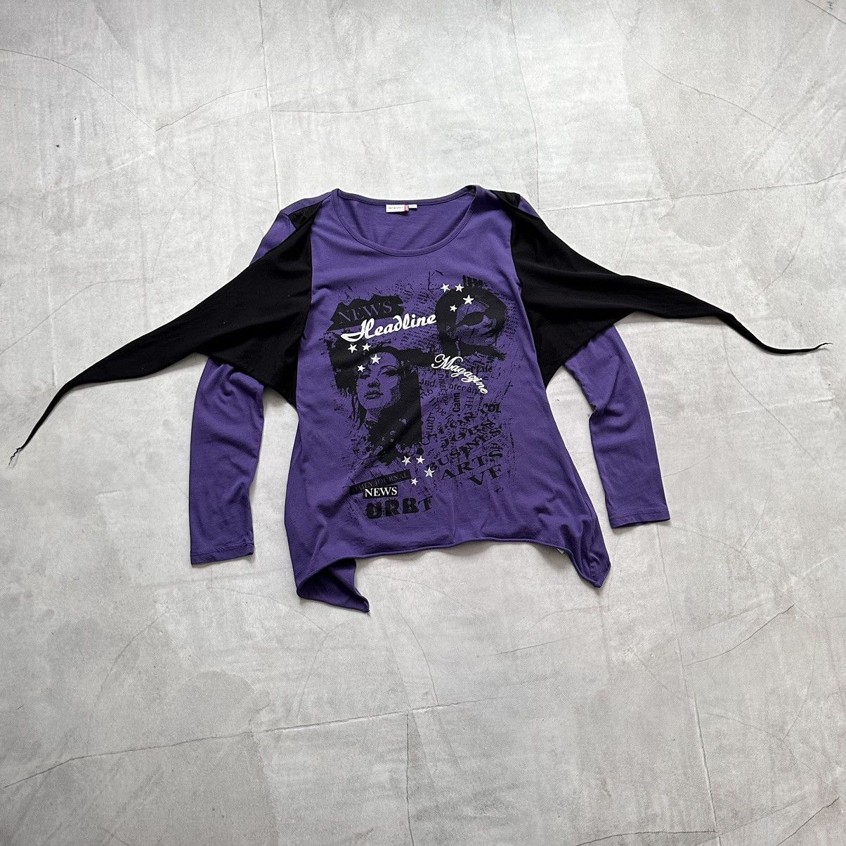 Hysteric Glamour × Undercover Bondage Hysteric Glamour Vibe Long Sleeve T Shirt Cop Copine Size S / US 4 / IT 40 - 6 Thumbnail