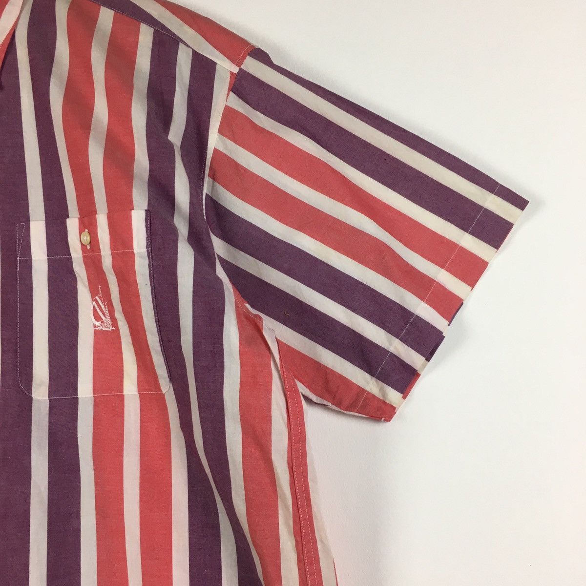 Nautica × Urban Classics × Vintage Vintage NAUTICA Short Sleeve Button Ups Shirt Size US M / EU 48-50 / 2 - 5 Thumbnail