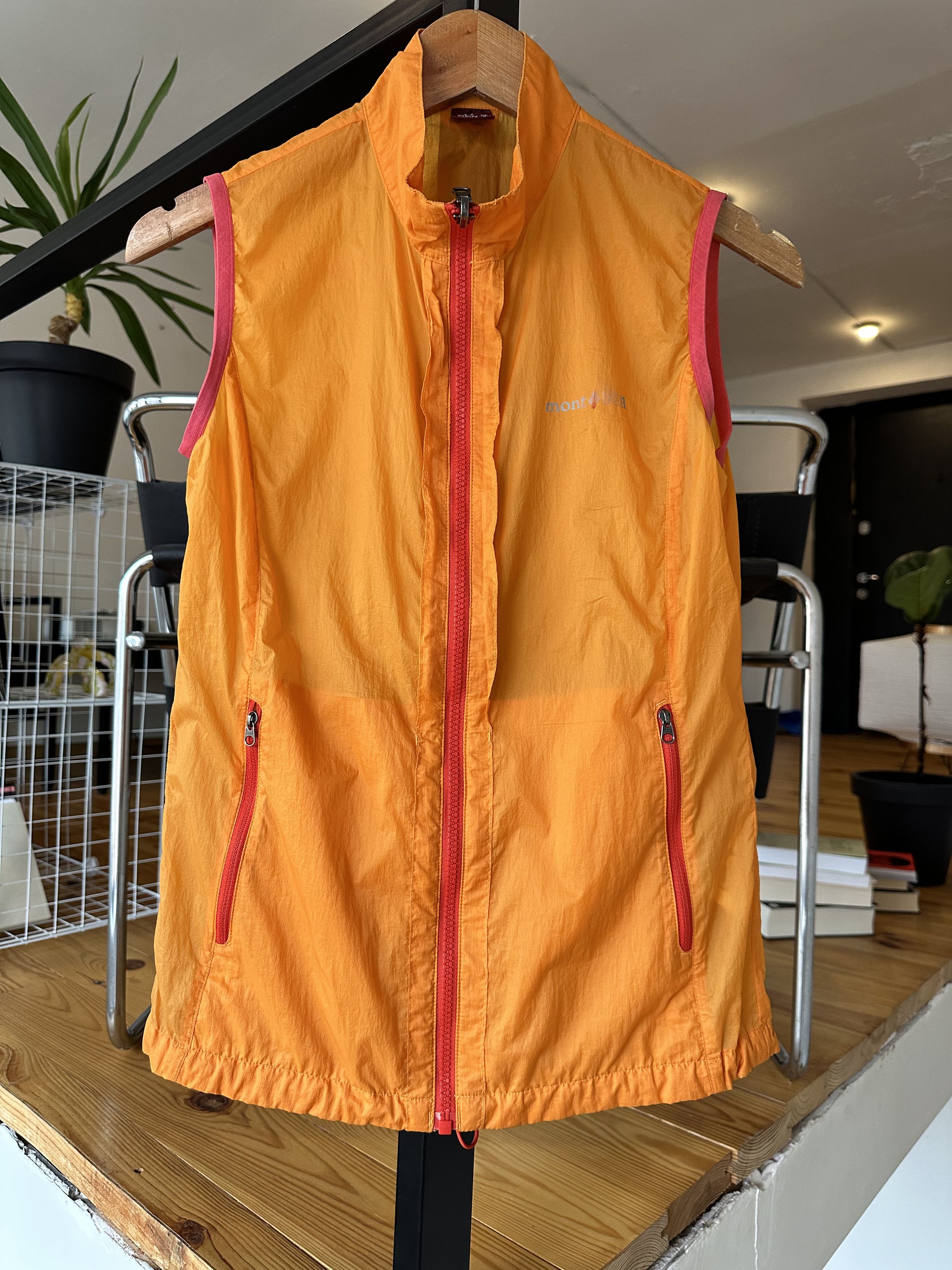 Montbell Montbell Orange Lightweight Vest XS Size US XS / EU 42 / 0 - 1 Thumbnail