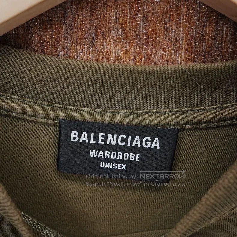 Balenciaga Balenciaga Washed green Coca-Cola embroidered short-sleeve Size US L / EU 52-54 / 3 - 3 Thumbnail
