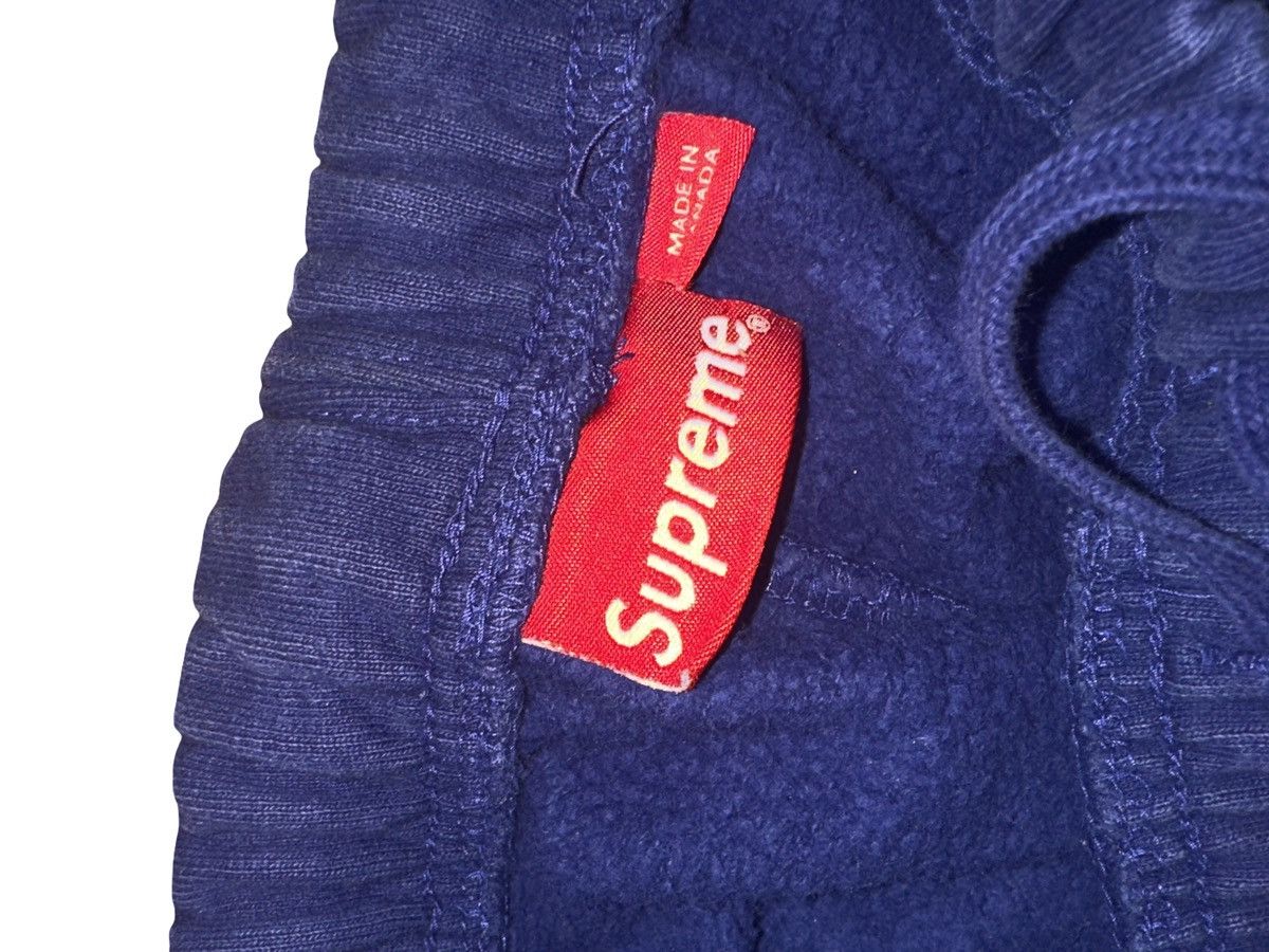 Supreme Supreme Classic Logo Sweatpants - Dark Blue XL Baggy Fit Size US 40 / EU 56 - 2 Thumbnail