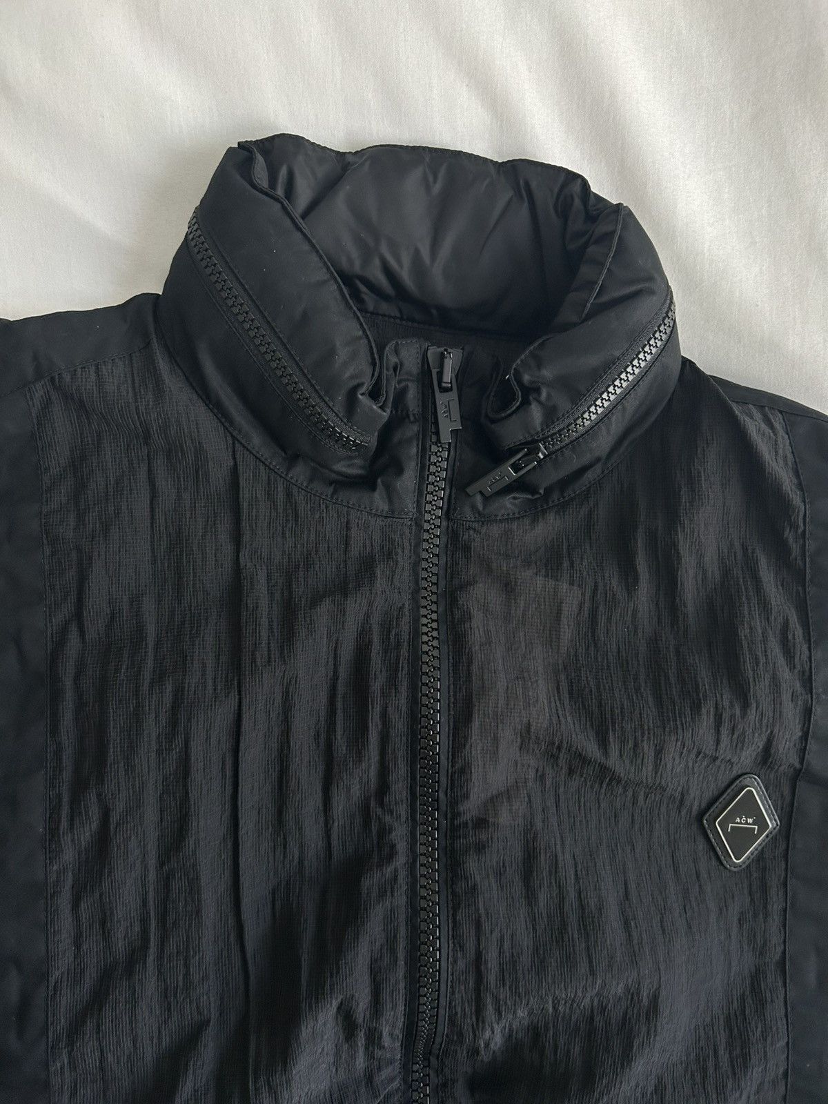 A-COLD-WALL* A Cold Wall ACW Semi Sheer Jacket Onyx Hooded Italy Size US XL / EU 56 / 4 - 3 Thumbnail