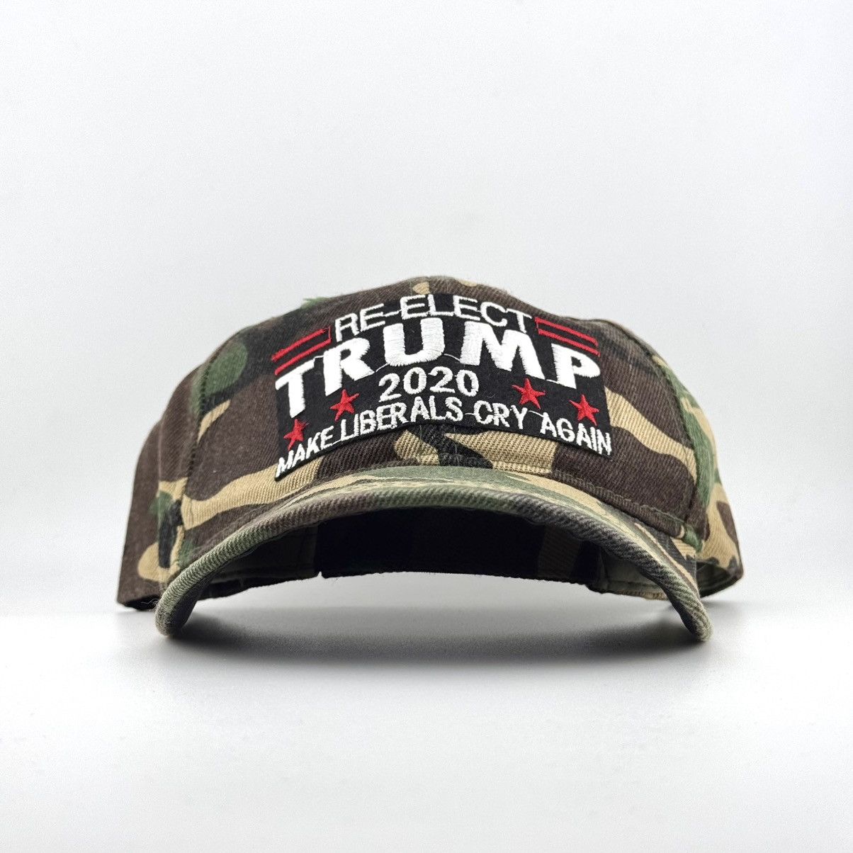 Donald Trump Make Liberals Cry Again Camo Re-Elect Trump MAGA 2020 Cap Size ONE SIZE - 1 Thumbnail