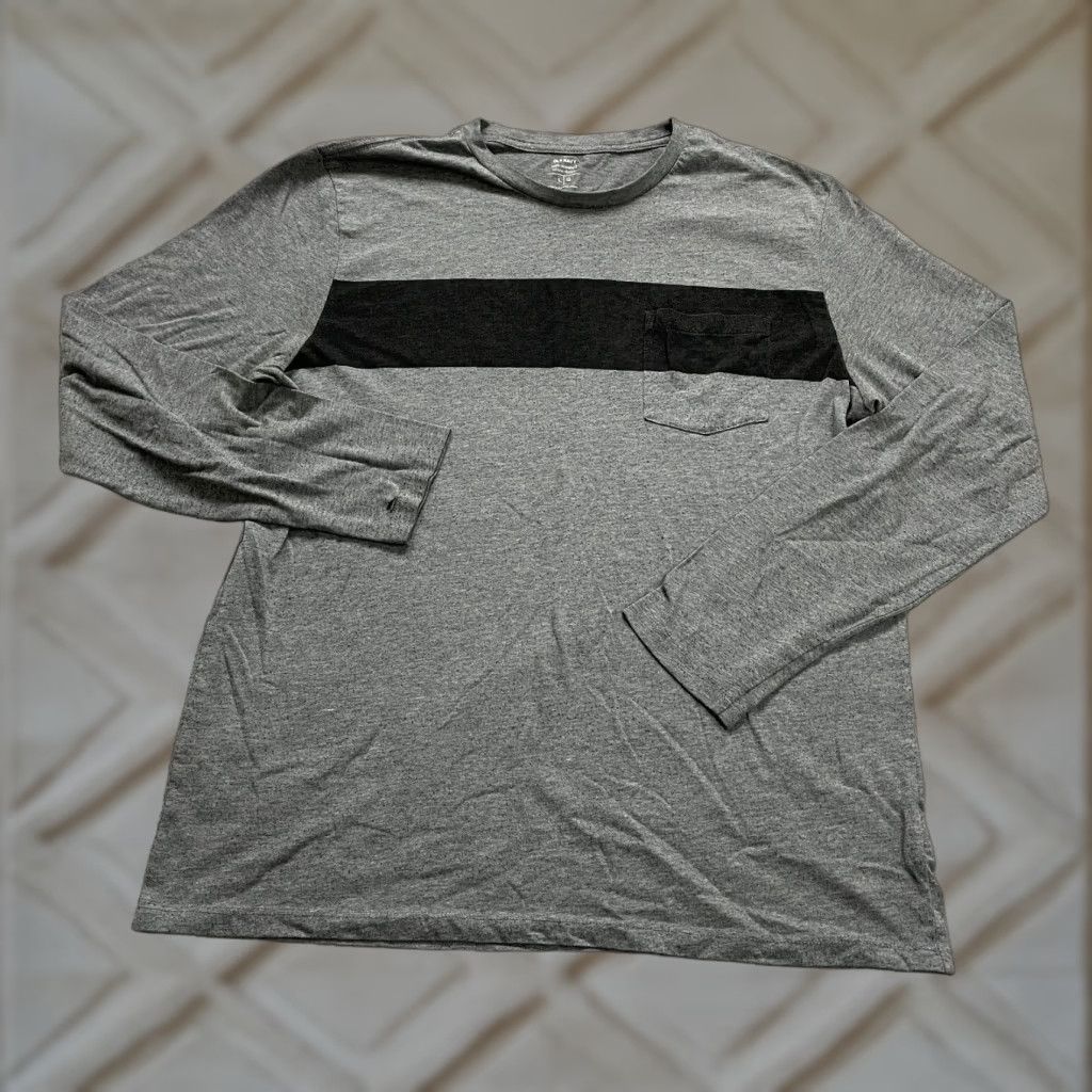 Old Navy Old Navy T-Shirt Men Large Gray Crew Neck Short/Long Sleeve? Size US L / EU 52-54 / 3 - 1 Thumbnail