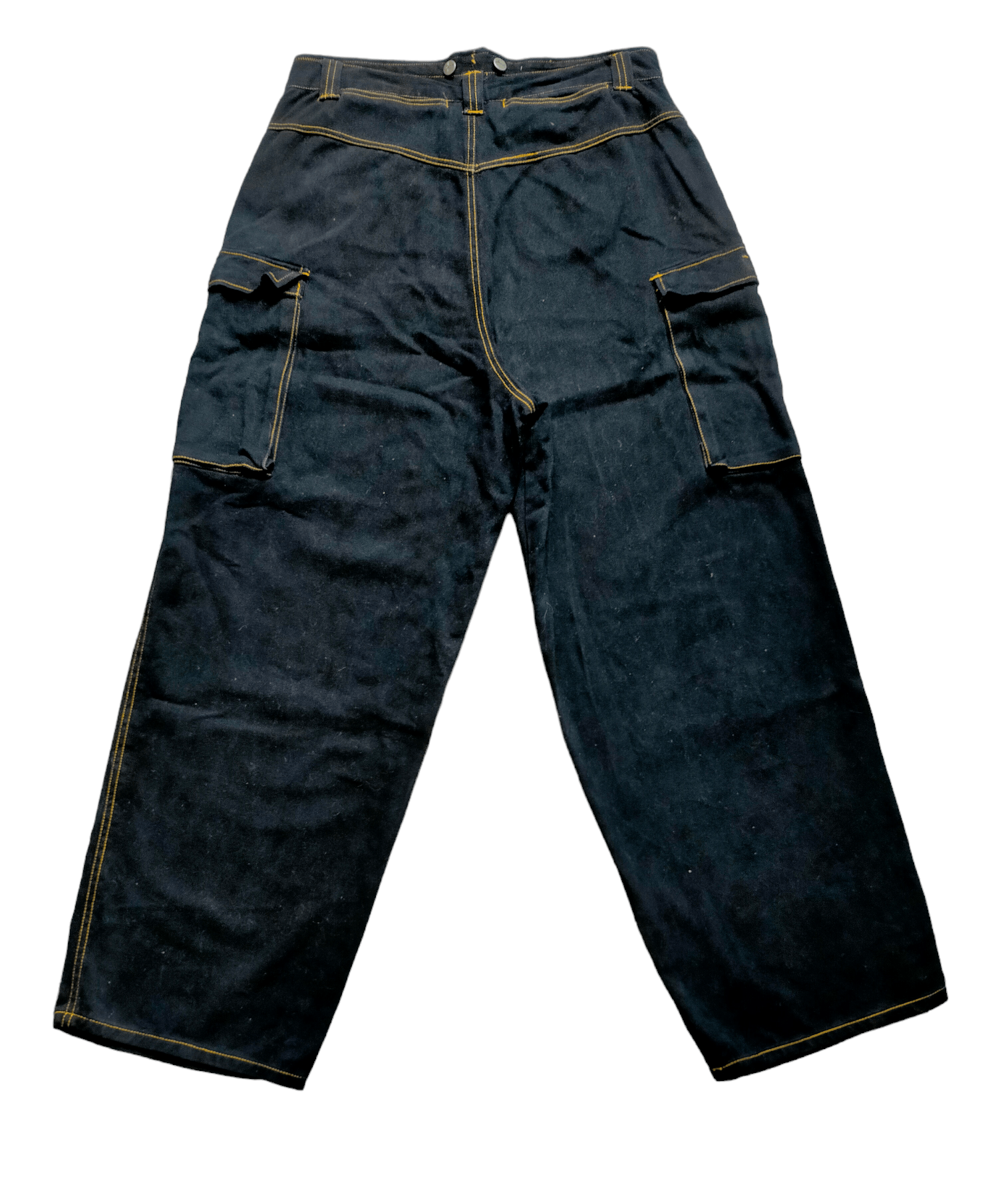 Japanese Brand Jami Island Cargo Baggy Hip Hop Style Jeans Size US 34 / EU 50 - 2 Thumbnail