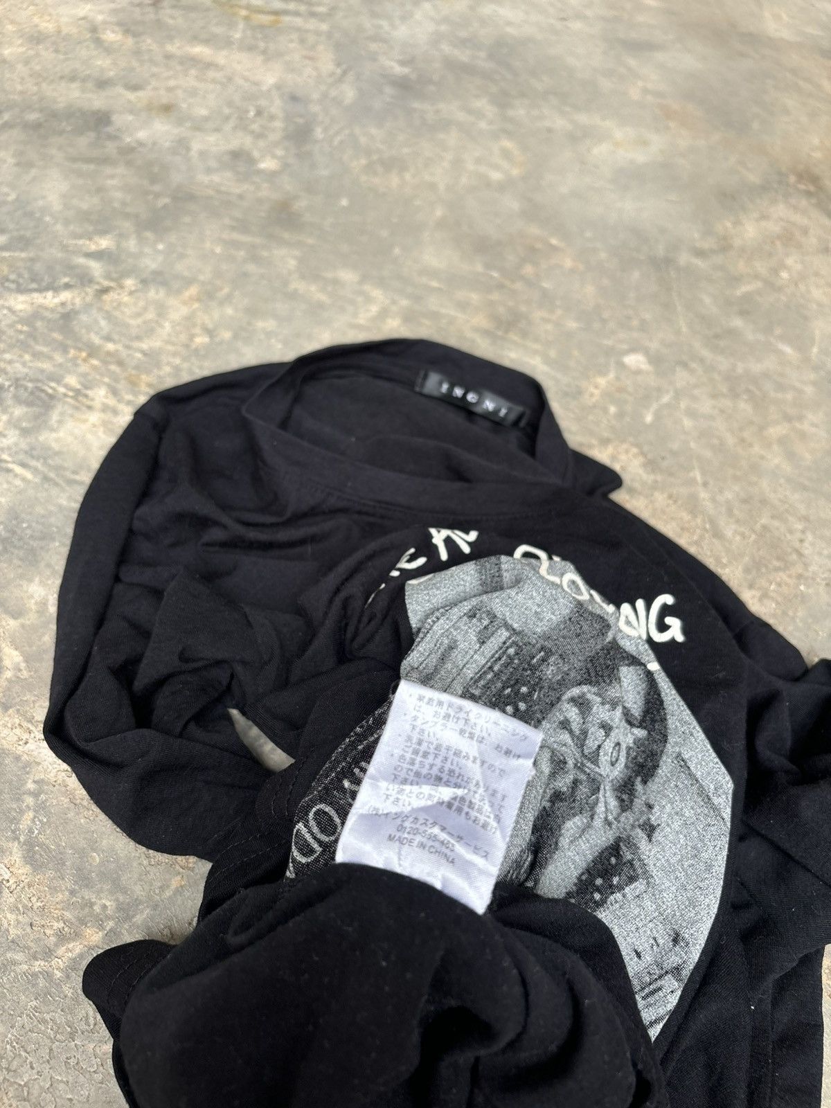 Hysteric Glamour × If Six Was Nine × Japanese Brand Y2k Ingni Photo tee Longsleeve Size US M / EU 48-50 / 2 - 7 Thumbnail