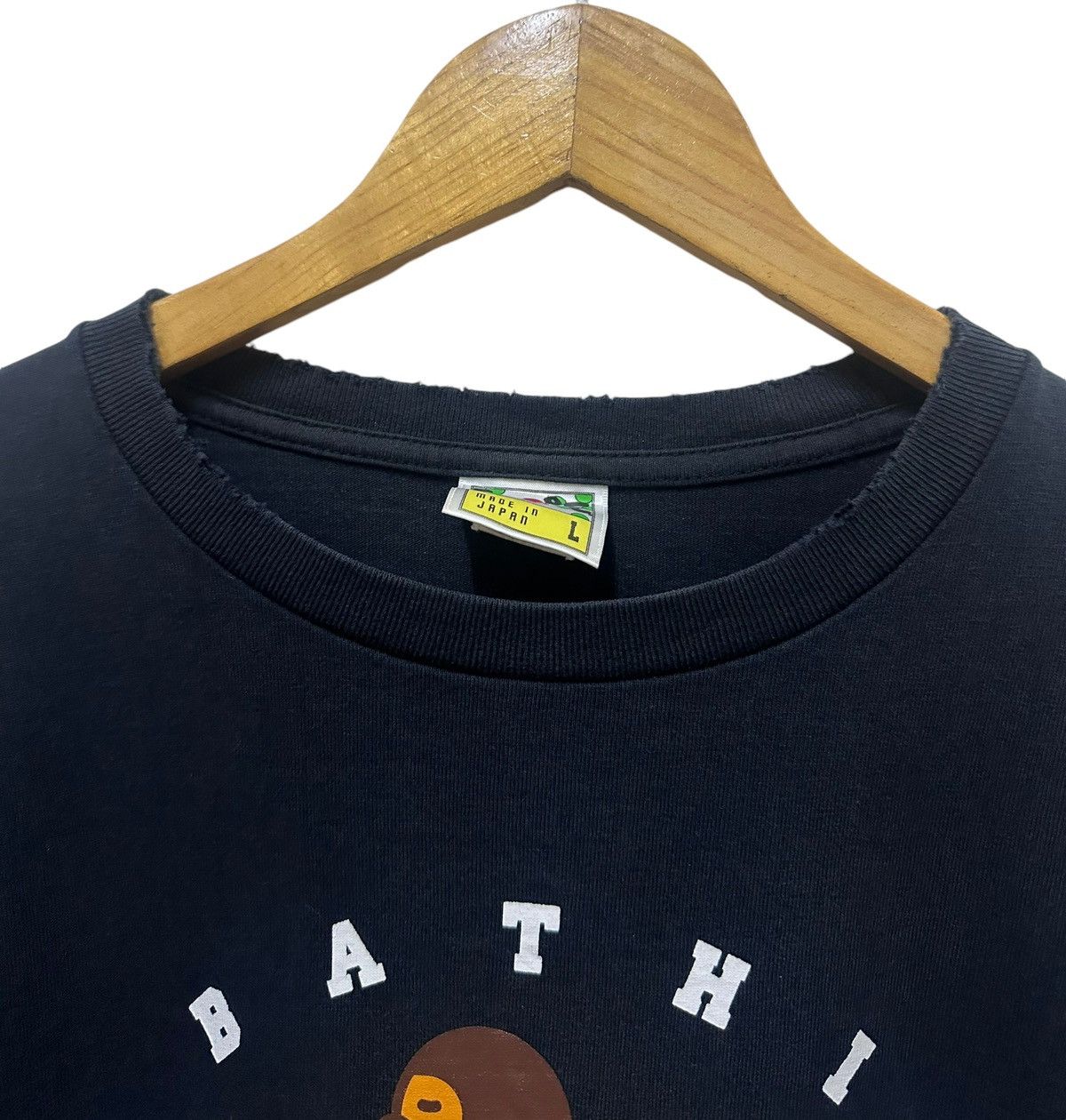 Bape Vintage A Bathing Ape Milo on Big Ape Single Stitch Shirts Size US M / EU 48-50 / 2 - 3 Thumbnail