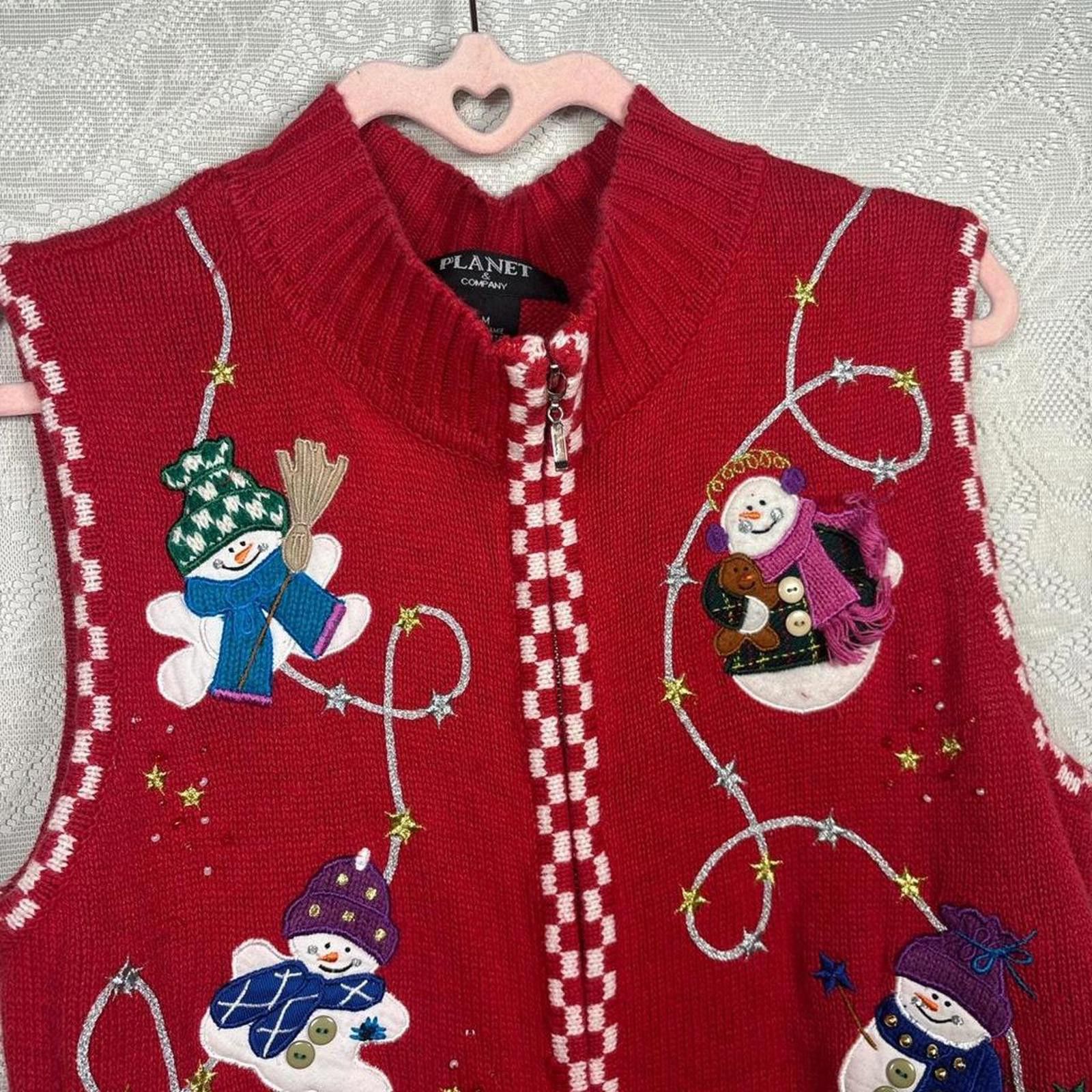 Other Women's Red Jumper Size M / US 6-8 / IT 42-44 - 3 Thumbnail