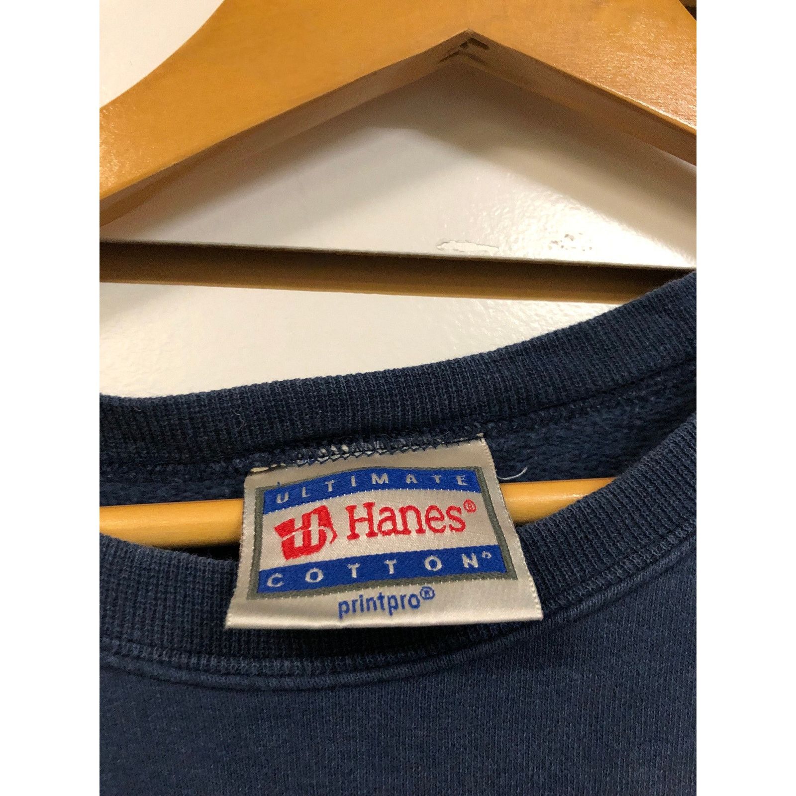 Hanes Vintage Star laboratories Sweatshirt size Large 1990s 80s Size US L / EU 52-54 / 3 - 3 Thumbnail