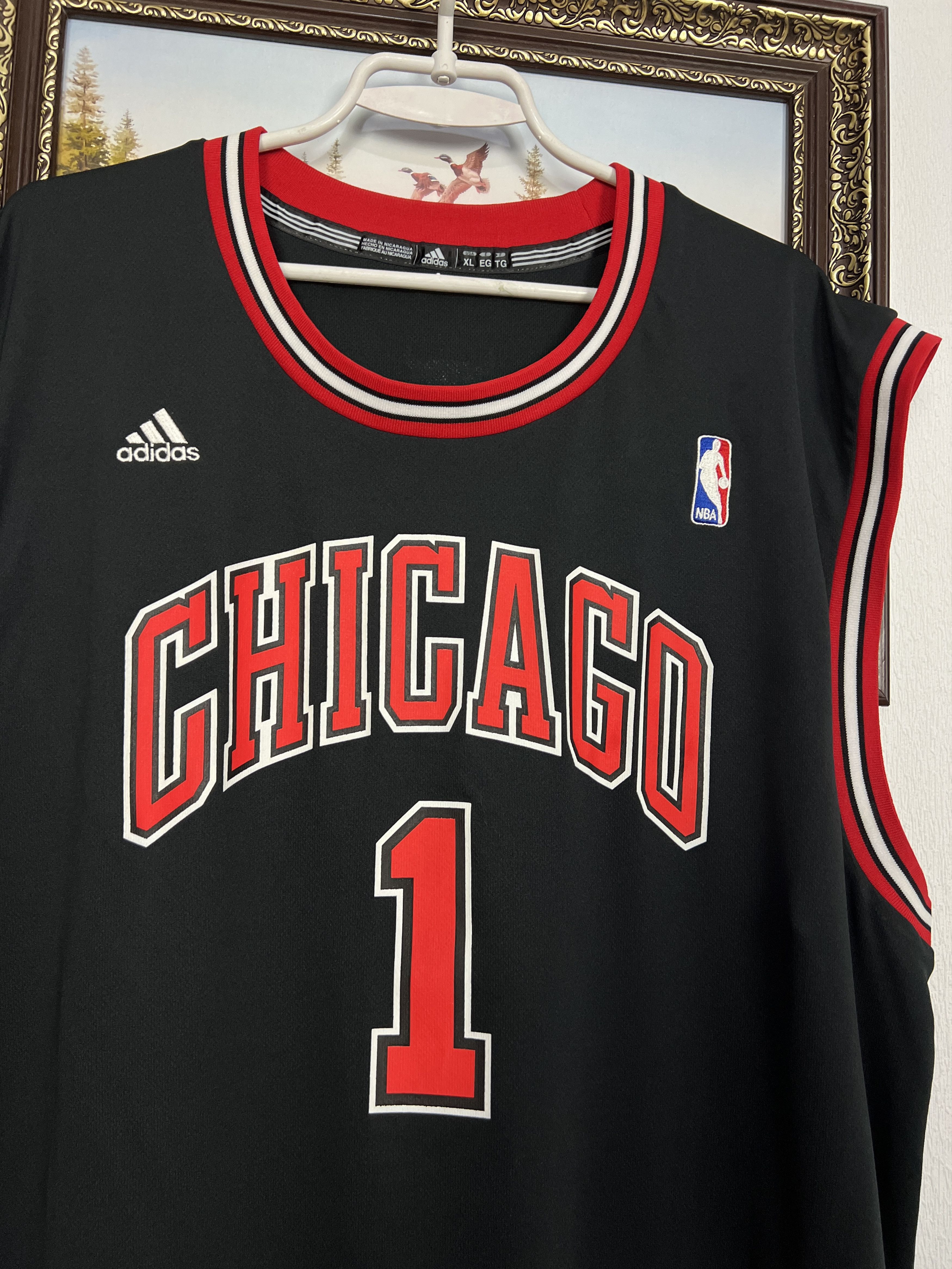 Adidas Vintage Adidas Chicago Bulls Derrick Rose NBA Jersey Shirt Size US XL / EU 56 / 4 - 3 Thumbnail