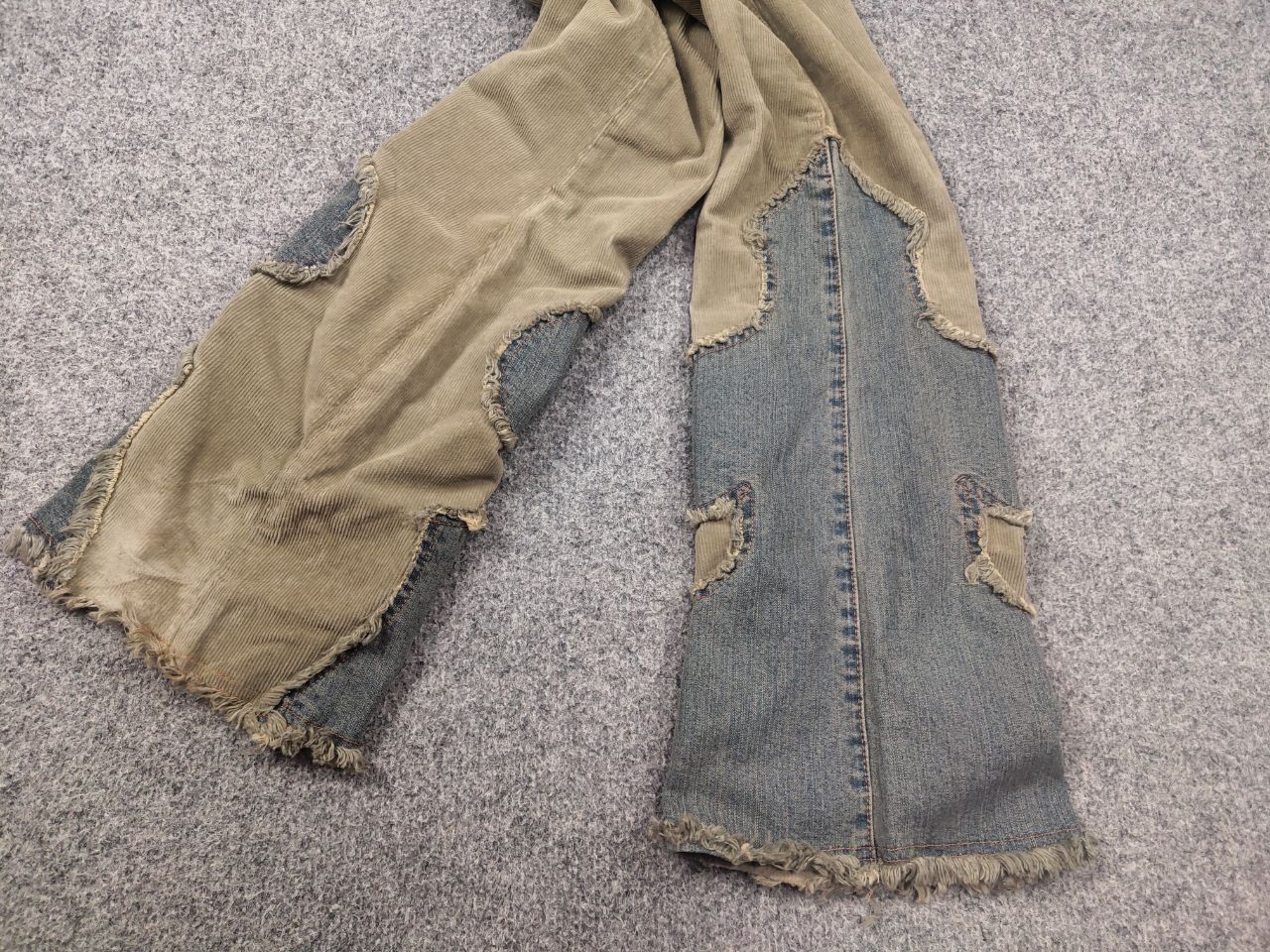 If Six Was Nine Vintage If six was nine Style LGB Y2K Corduroy Flared Jeans Size 28" / US 6 / IT 42 - 5 Thumbnail