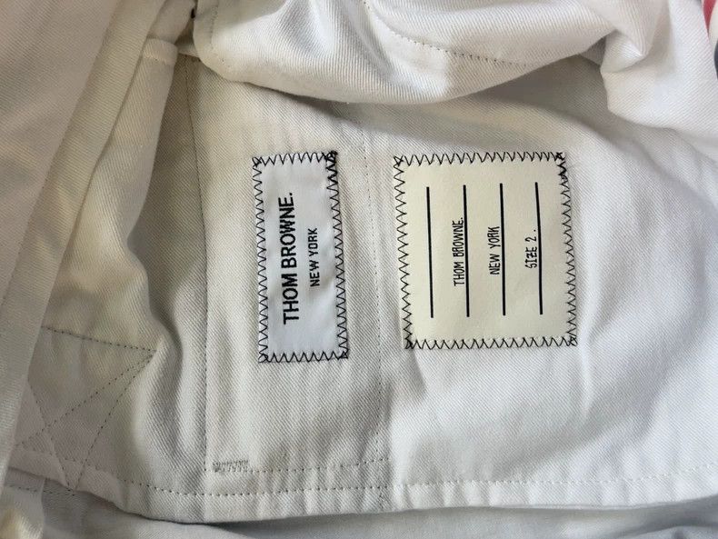 Thom Browne Thom Browne size2 Men's striped trousers Size 38S - 4 Thumbnail