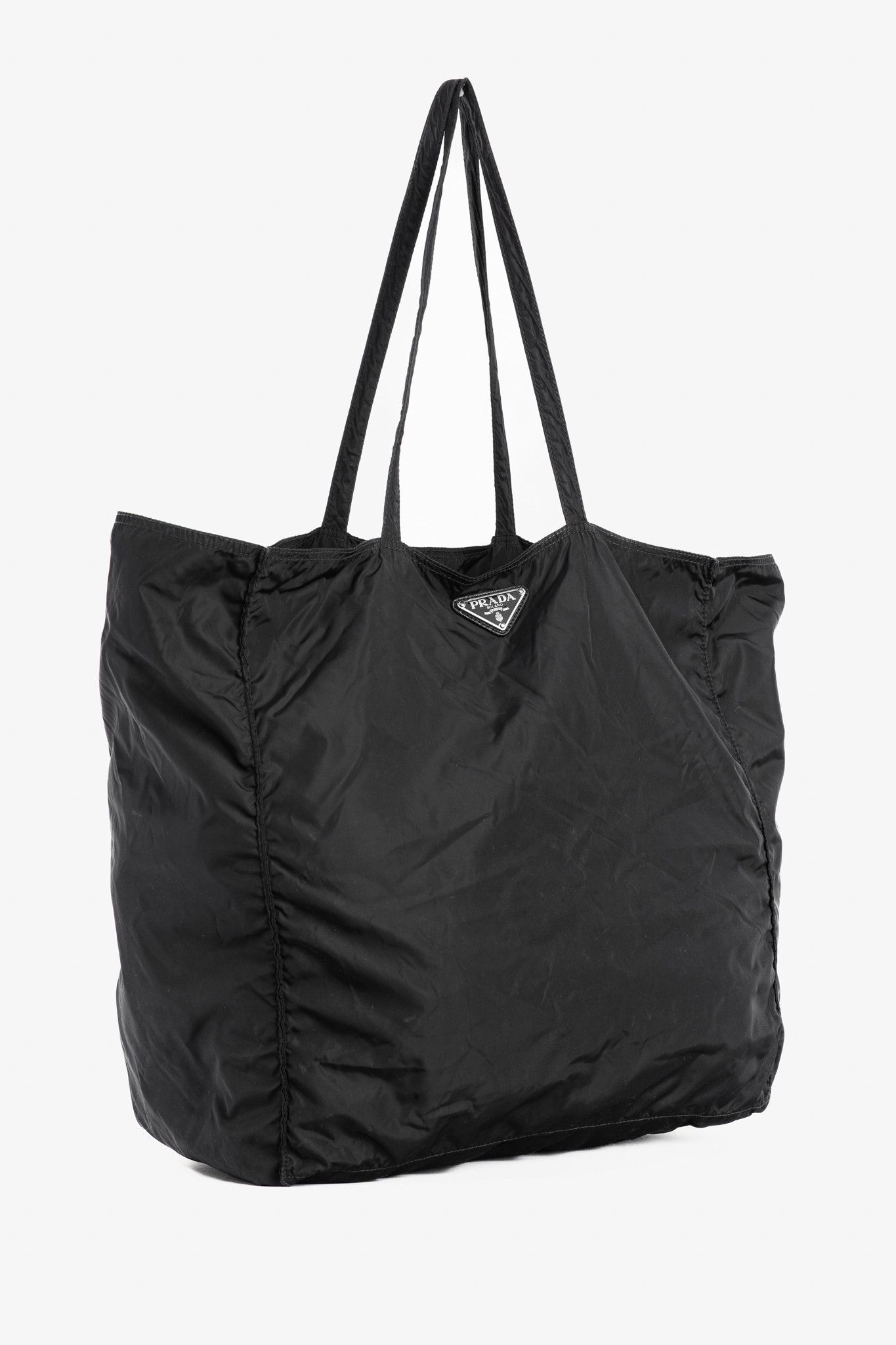 Prada Prada 90's Vintage Nero Tessuto Sport Tote Size ONE SIZE - 2 Thumbnail