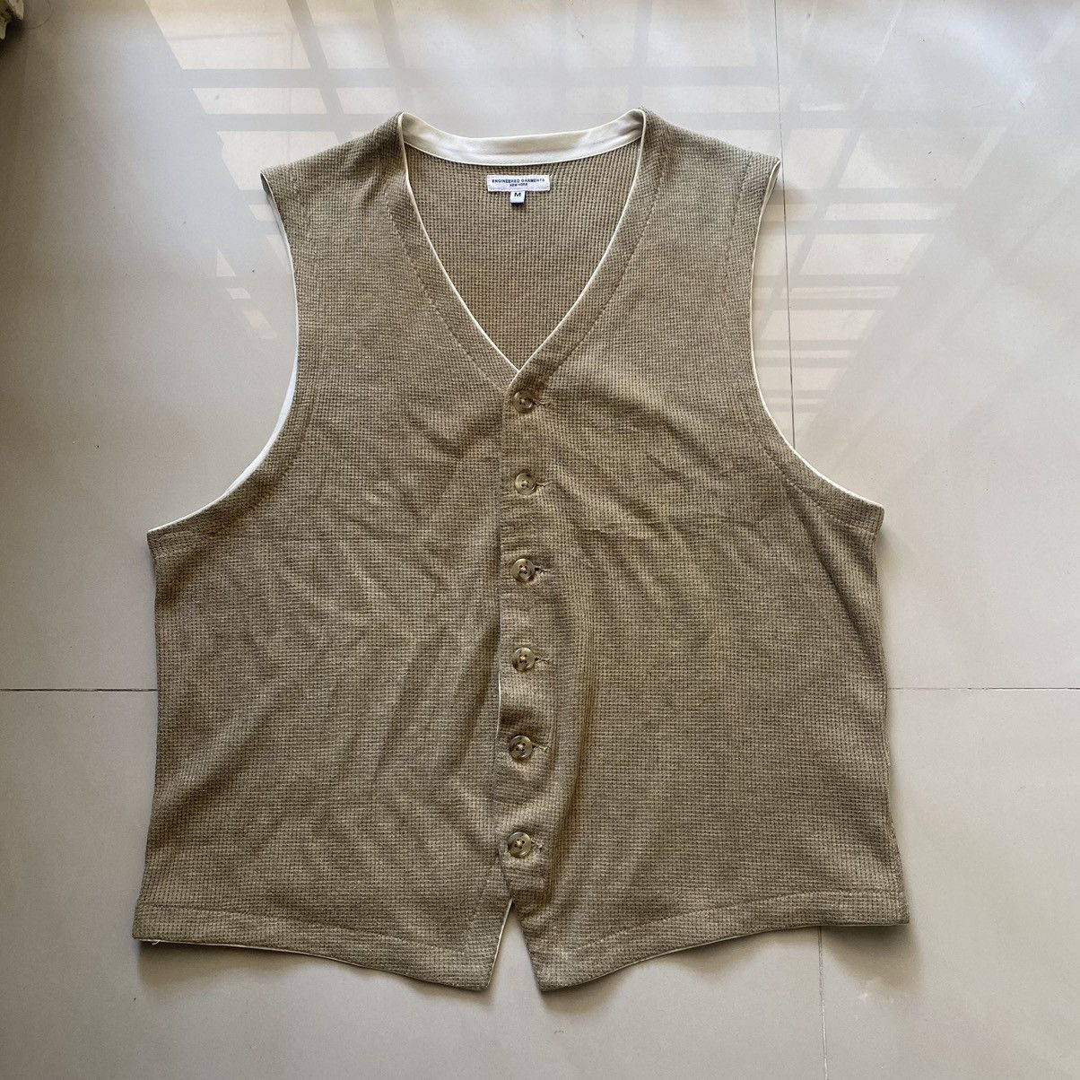 Engineered Garments gray cotton blazer + cotton waist Size US M / EU 48-50 / 2 - 18 Thumbnail