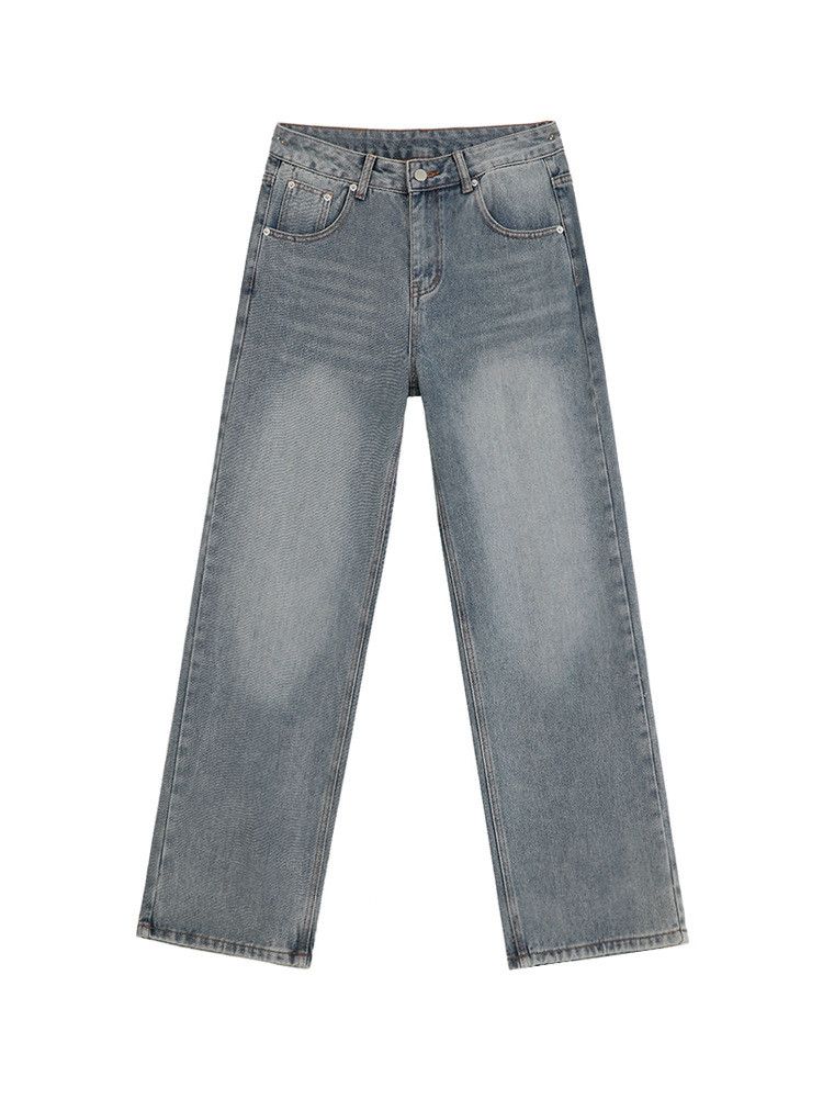Japanese Brand × Jean Retro loose high street wide leg jeans Size US 32 / EU 48 - 6 Thumbnail