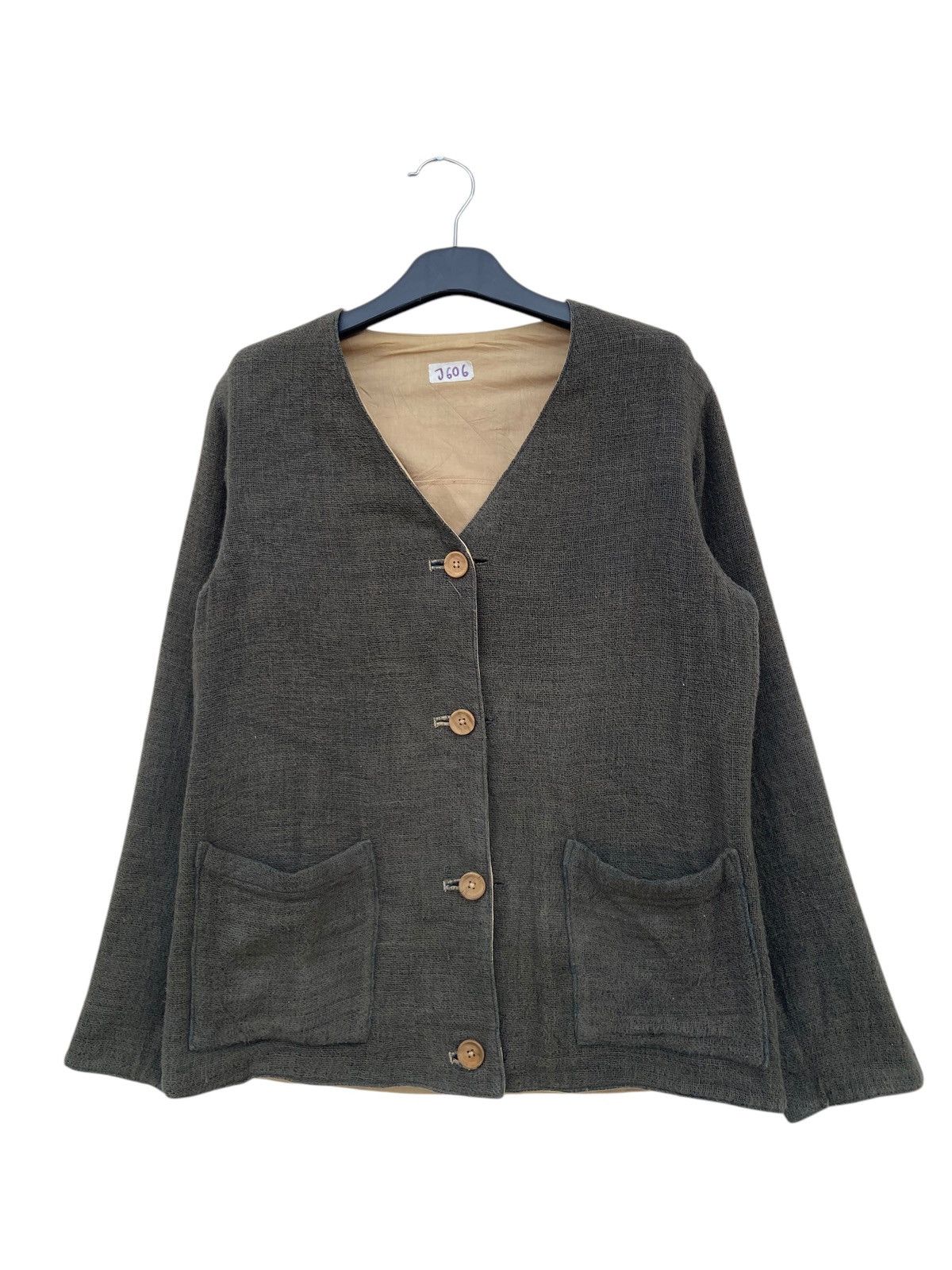 General Research Seeth General Research Reversible Cotton Cardigan Size US M / EU 48-50 / 2 - 1 Thumbnail